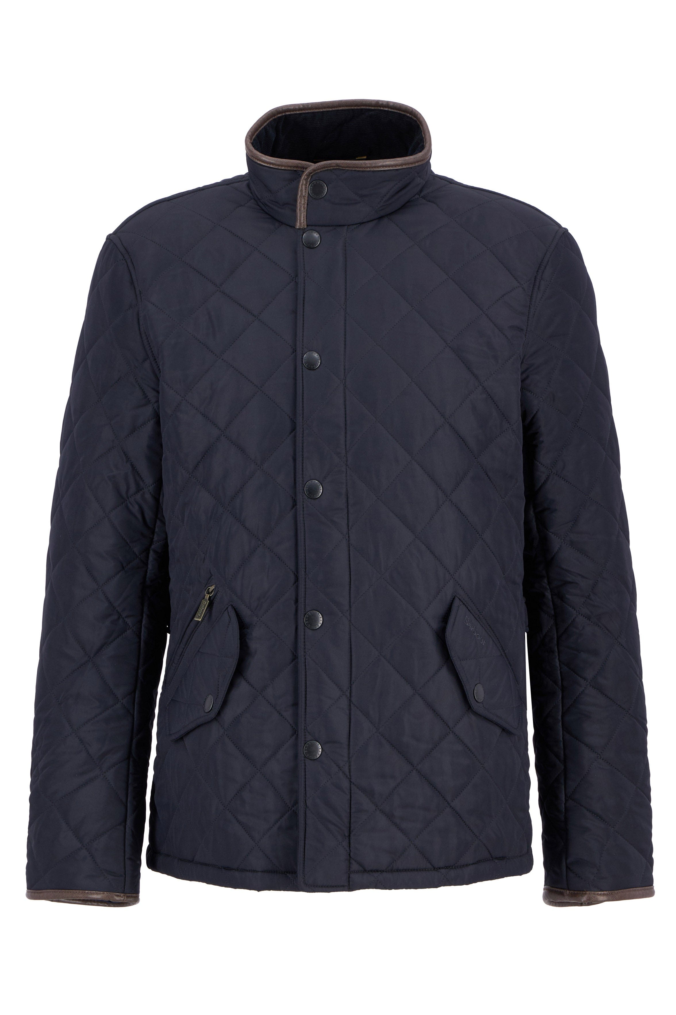 Barbour Powell Tailored Quilted Jacket - Navy
