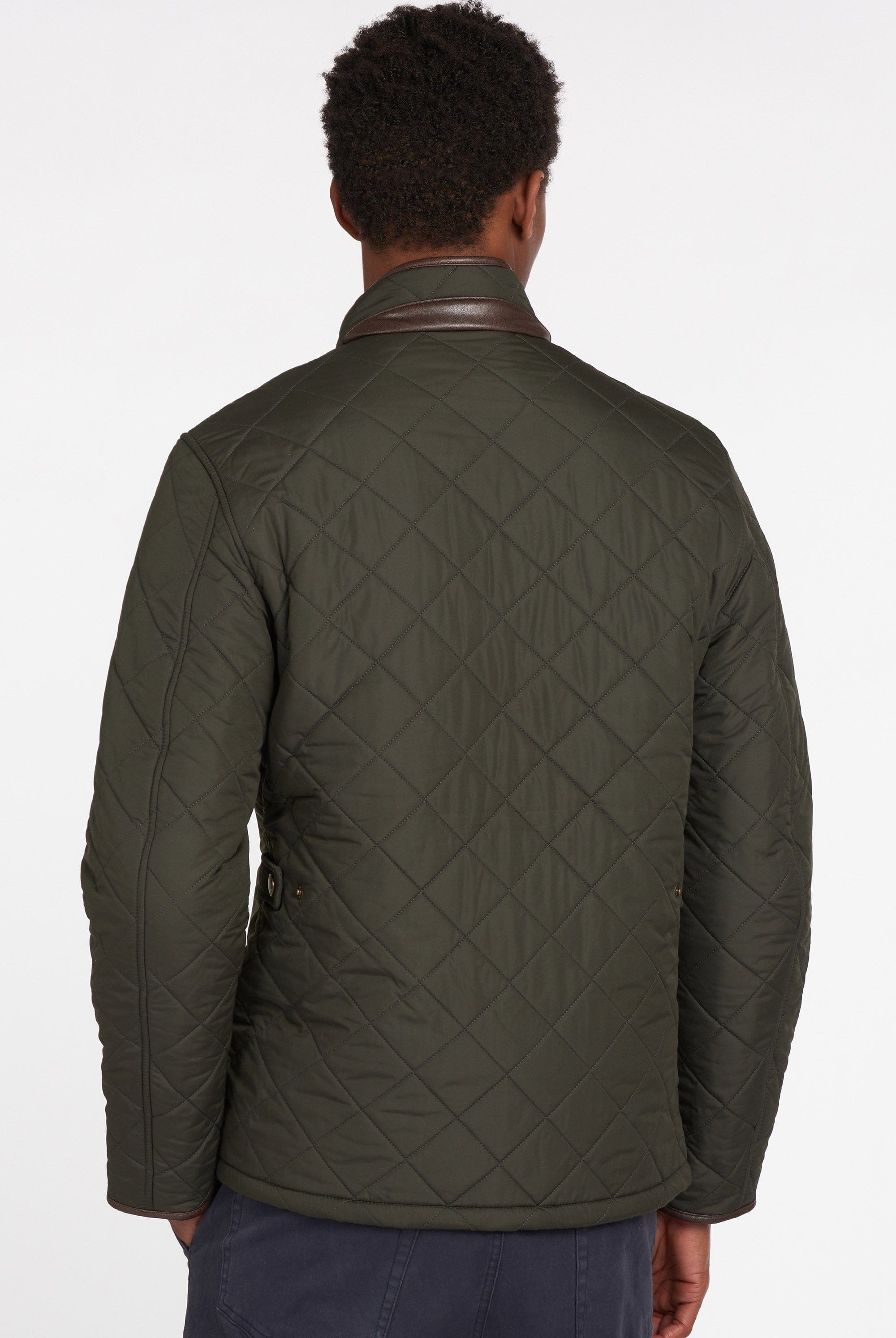 Barbour Powell Tailored Quilted Jacket - Sage