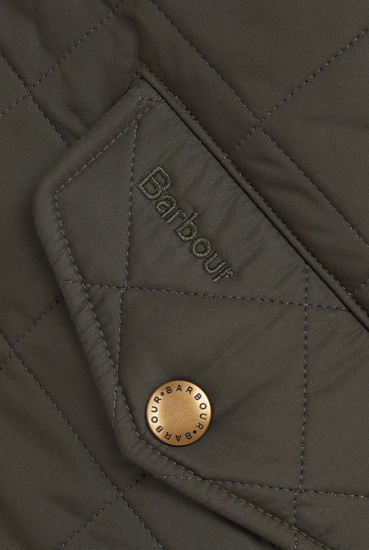 Barbour Powell Tailored Quilted Jacket - Sage