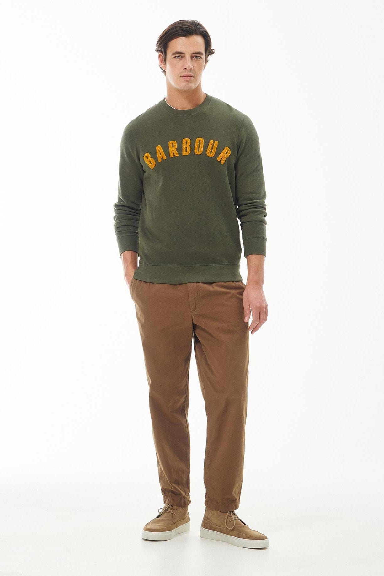 Barbour Prep Logo Sweatshirt - Olive