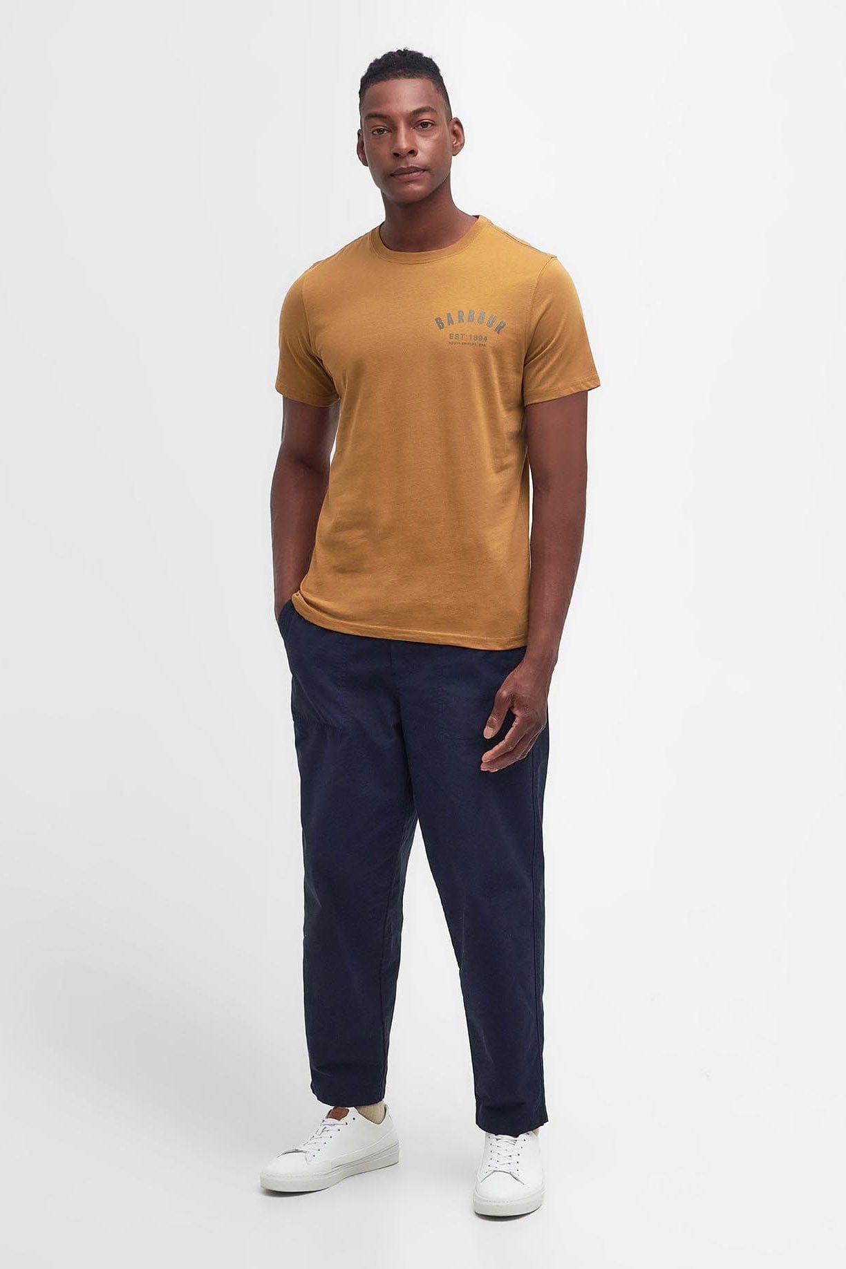Barbour Preppy T-Shirt - Cumin