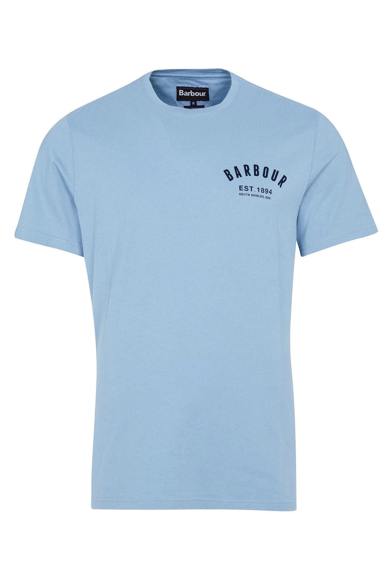 Barbour Preppy Tee - Powder Blue