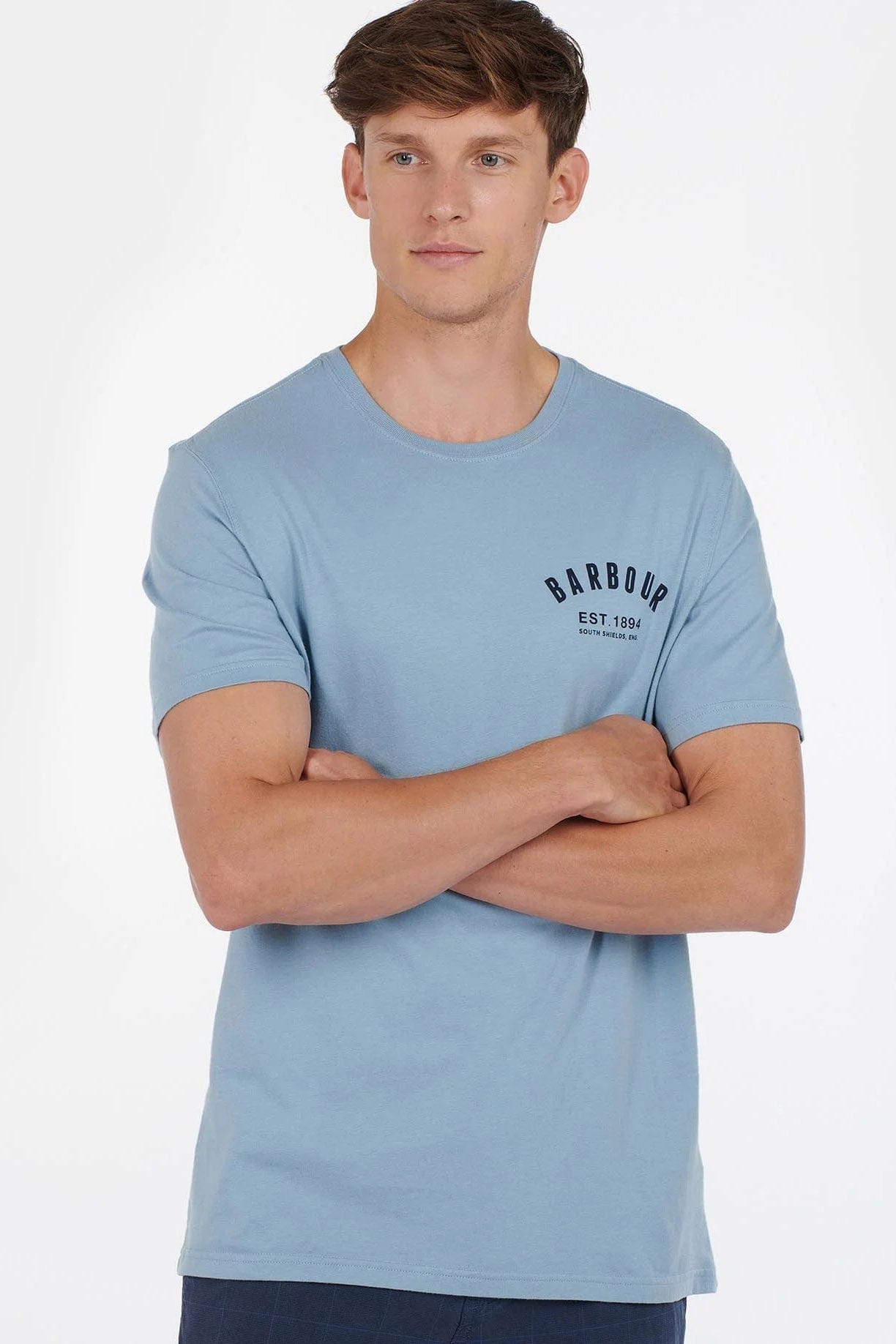 Barbour Preppy Tee - Powder Blue