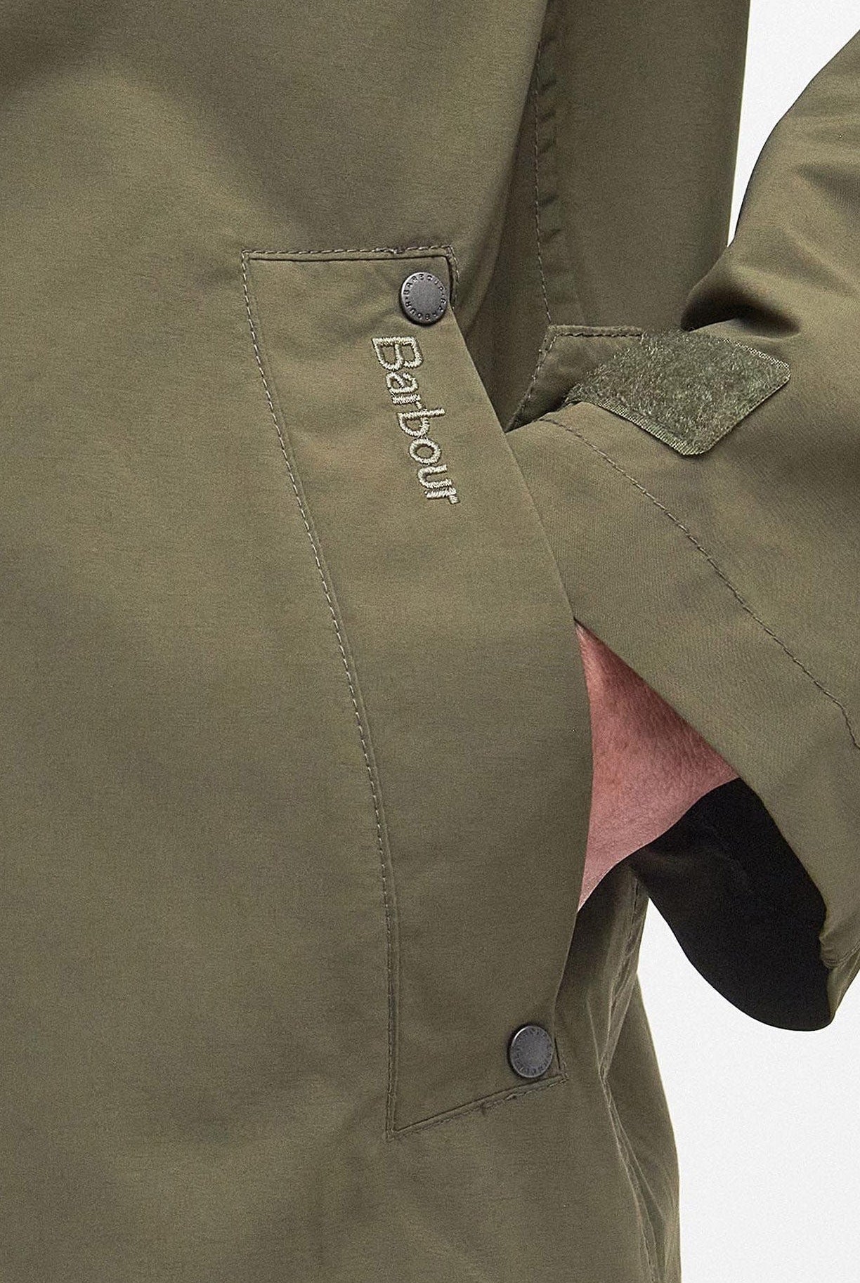 Barbour Quay Showerproof Jacket - Pale Sage