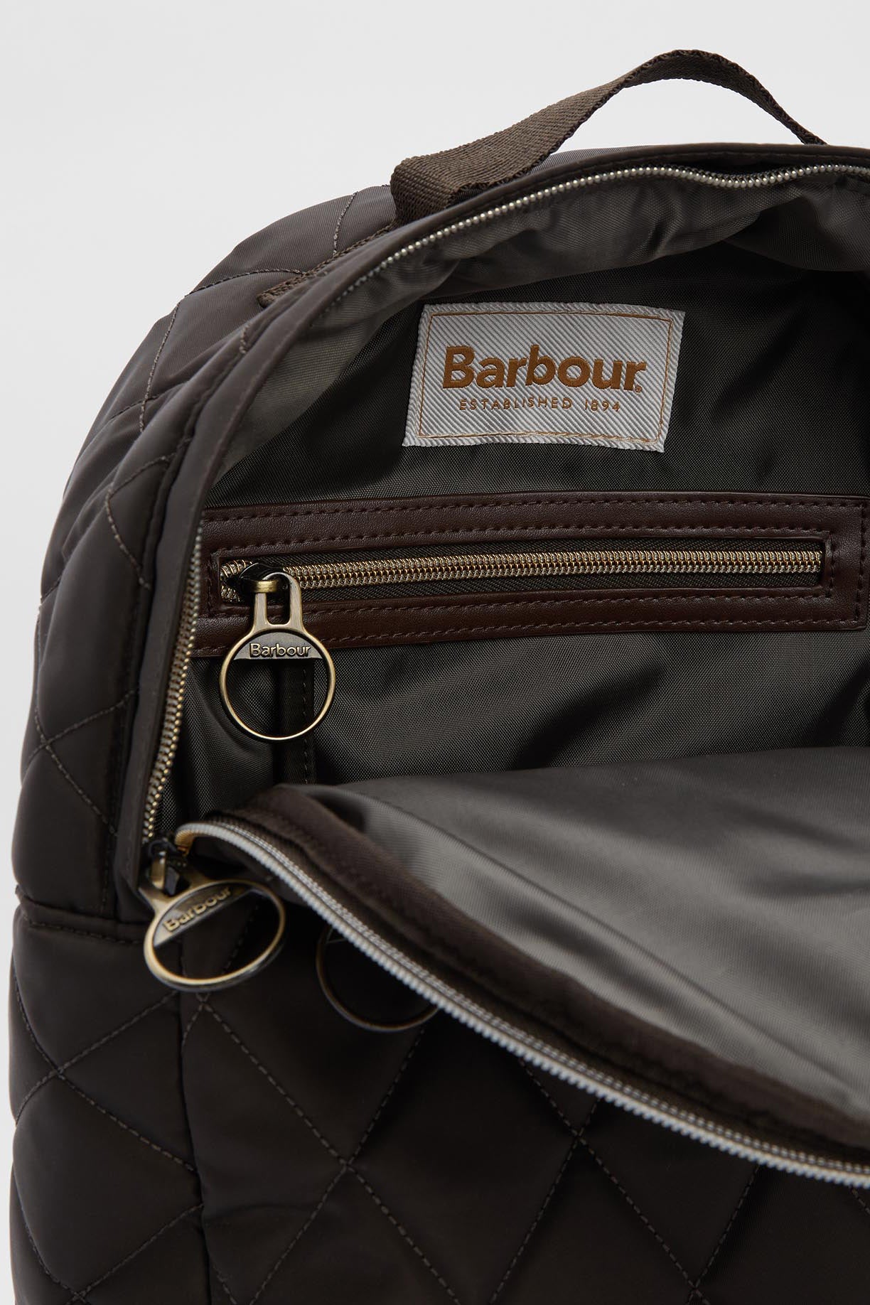 Barbour Quilted Backpack - Olive LBA0394_OL75_OS