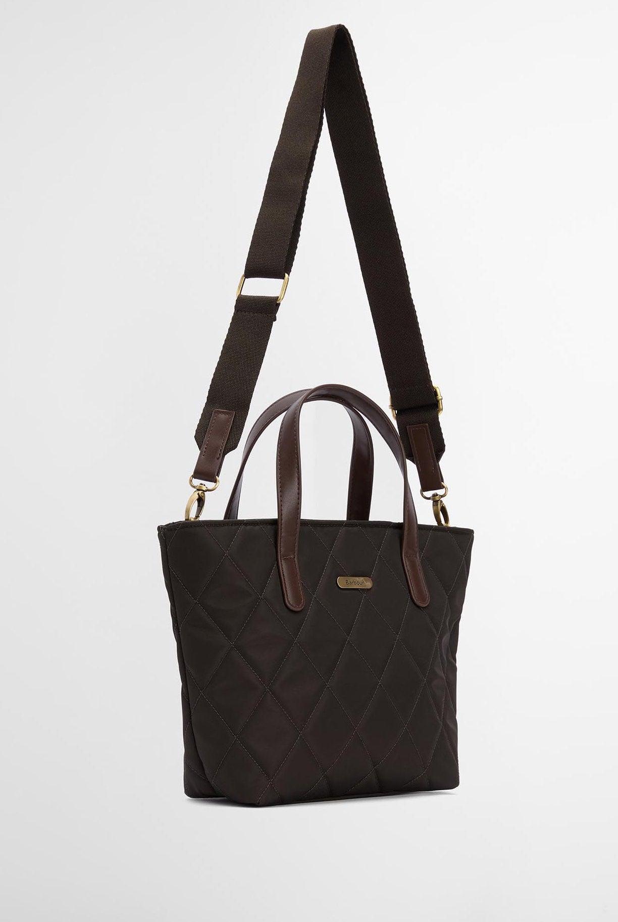 Barbour Quilted Mini Tote Bag - Olive LBA0431_OL75_OS