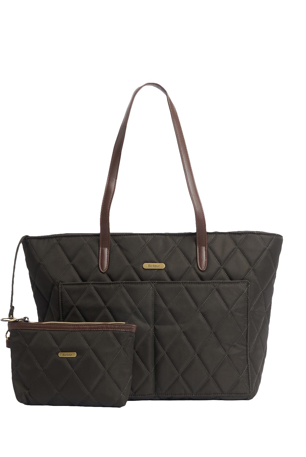 Barbour Quilted Tote Bag - Olive LBA0395_OL75_OS