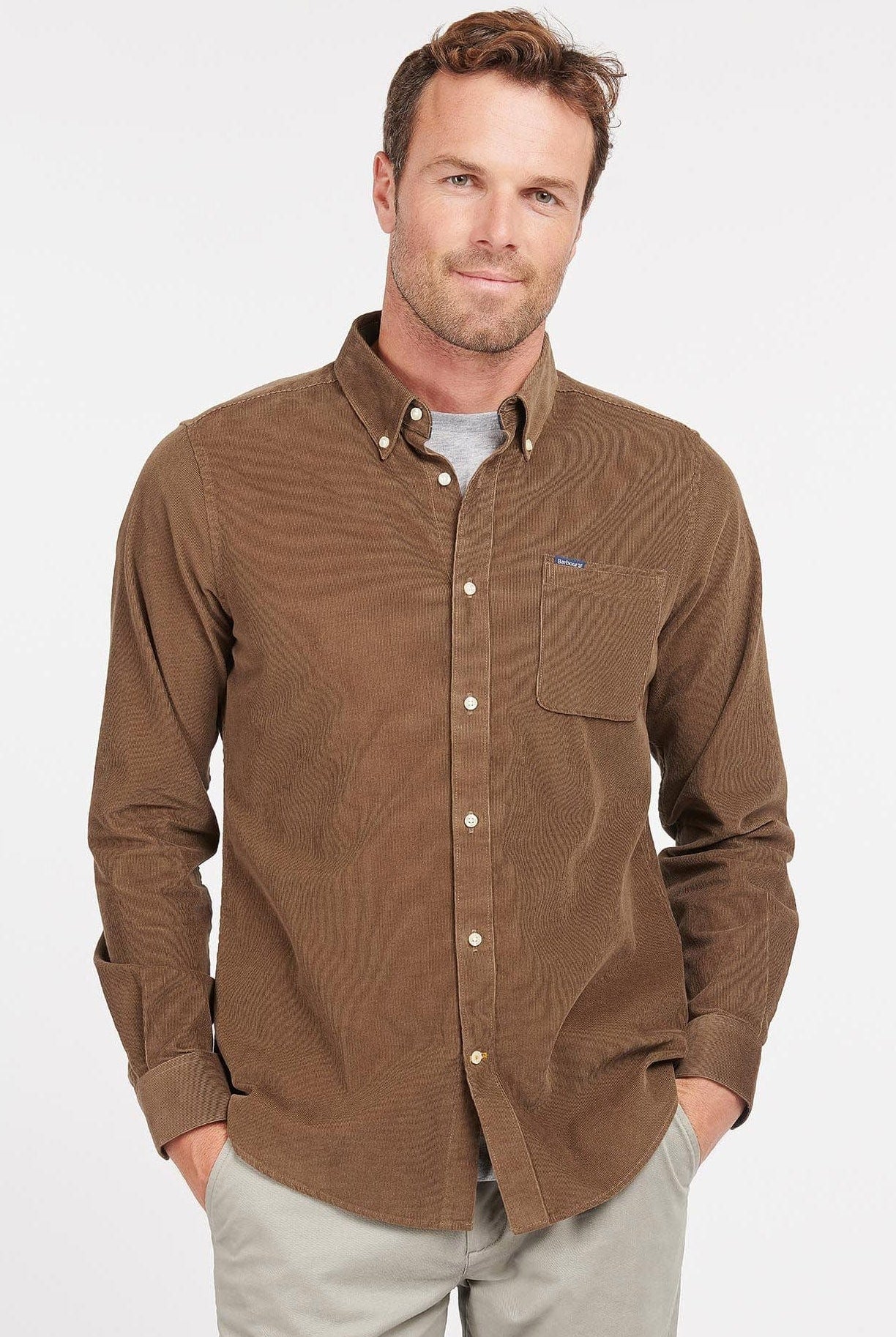 Barbour Ramsey Tailored Checked Shirt - Brown