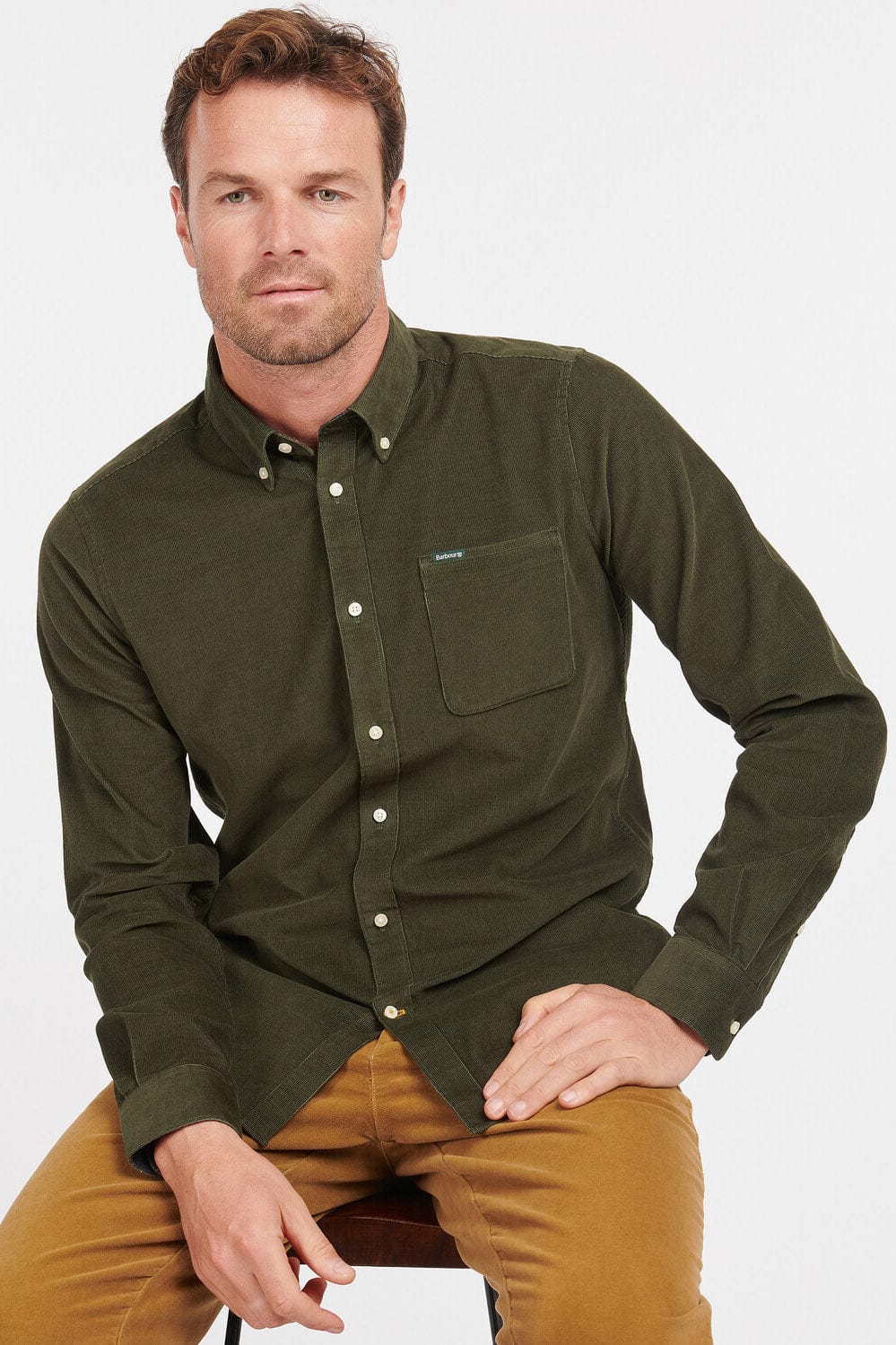 Barbour Ramsey Tailored Shirt - Forest