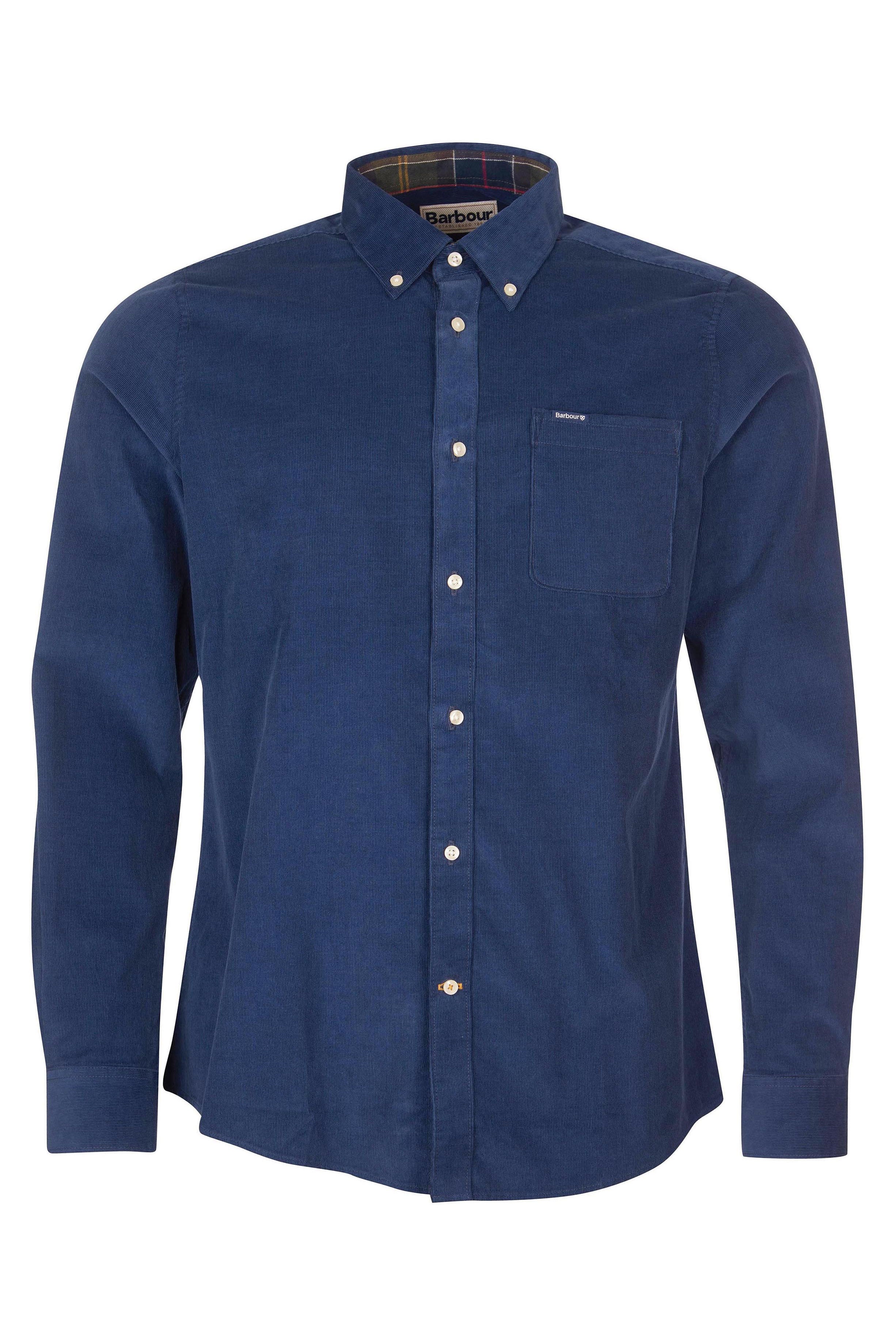 Barbour Ramsey Tartan Flannel Shirt - Dark Denim
