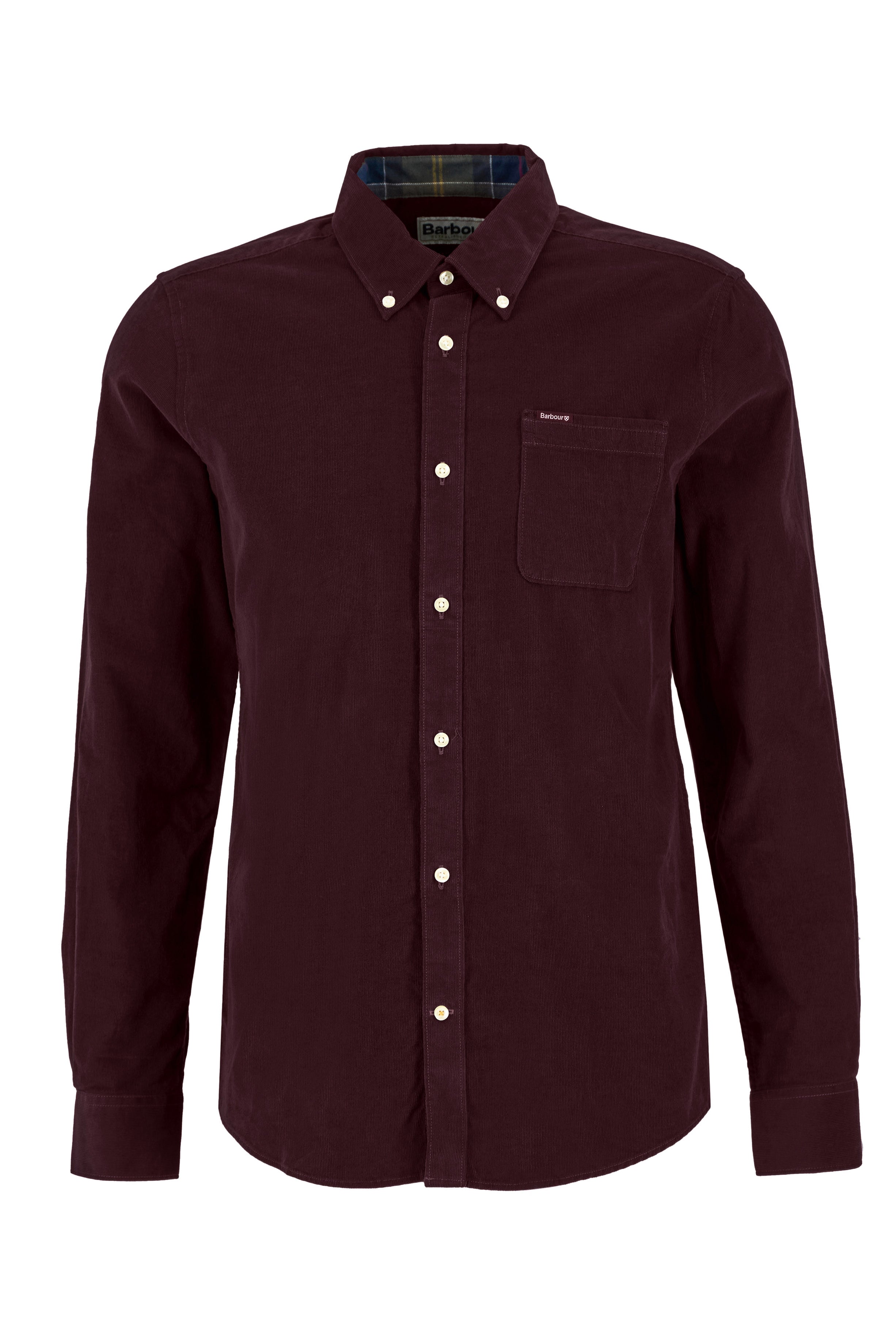 Barbour Ramsey Tartan Flannel Shirt - Winter Red