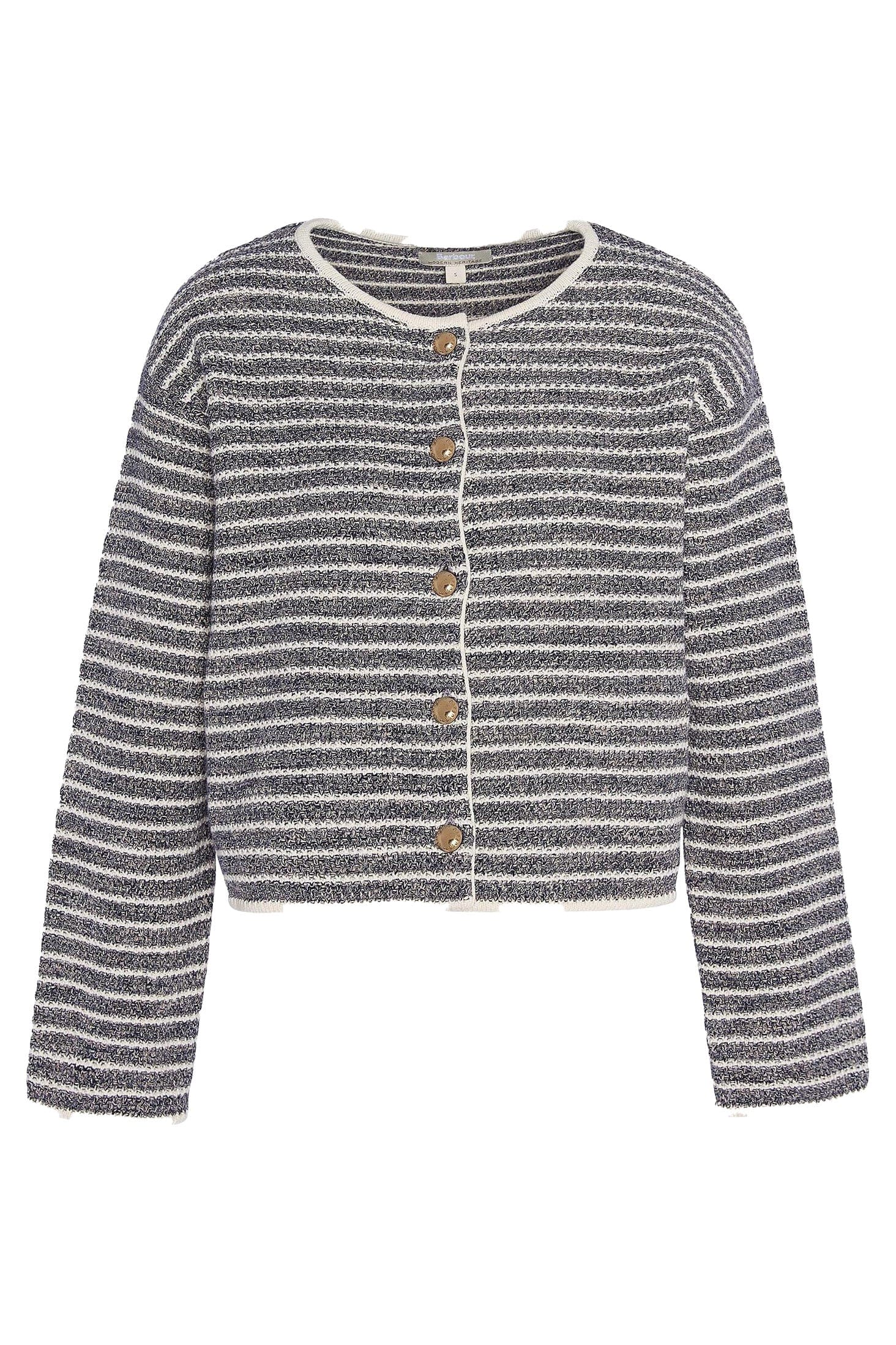 Barbour Reil Cardigan - Multi Stripe