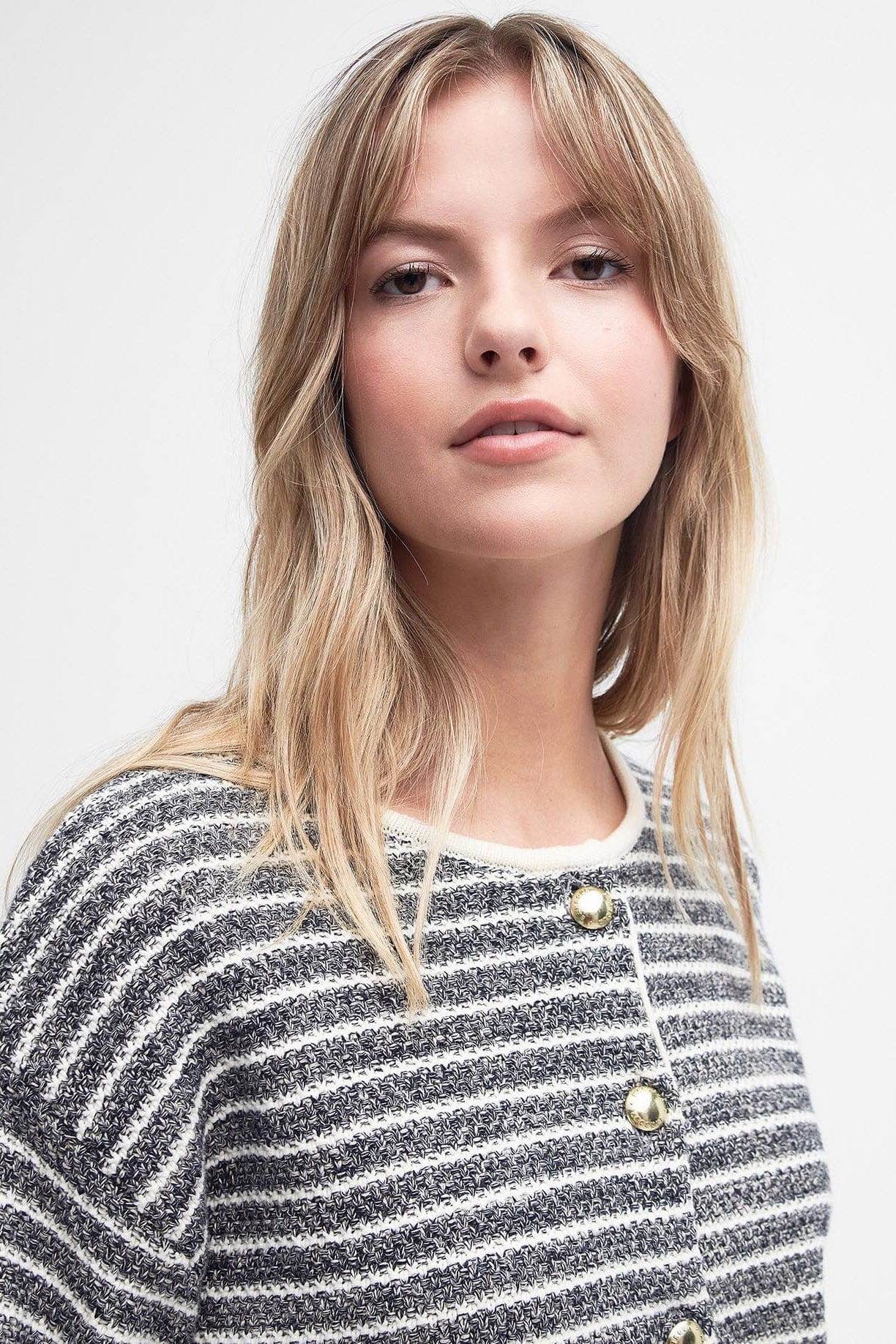 Barbour Reil Cardigan - Multi Stripe