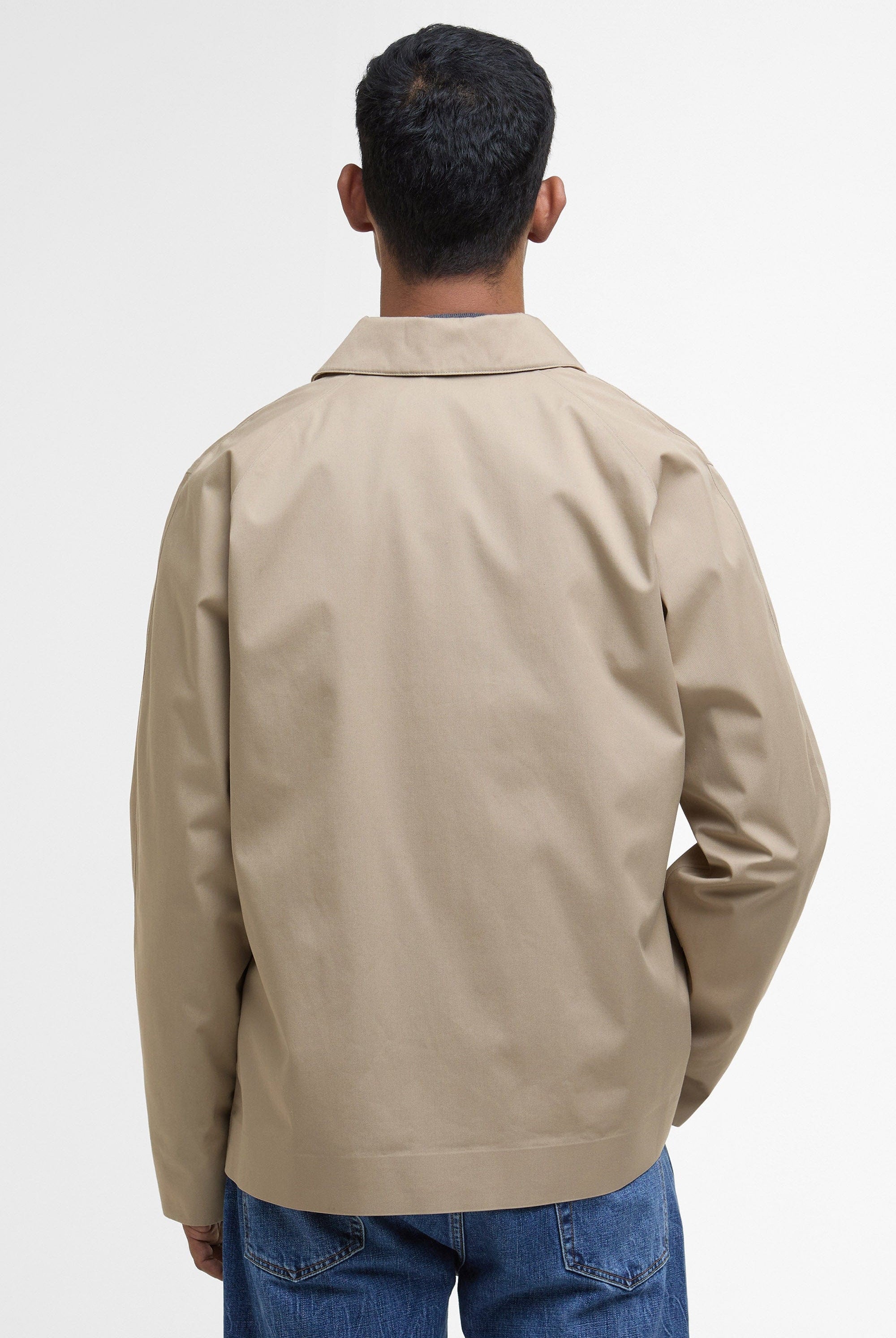 Barbour Rokig Short Waterproof Jacket - Washed Stone