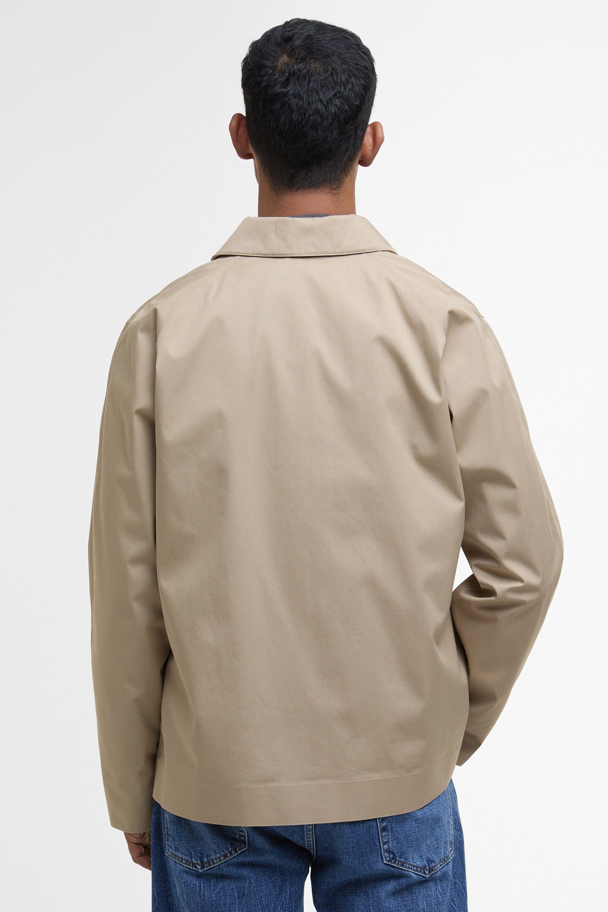 Barbour Rokig Short Waterproof Jacket - Washed Stone