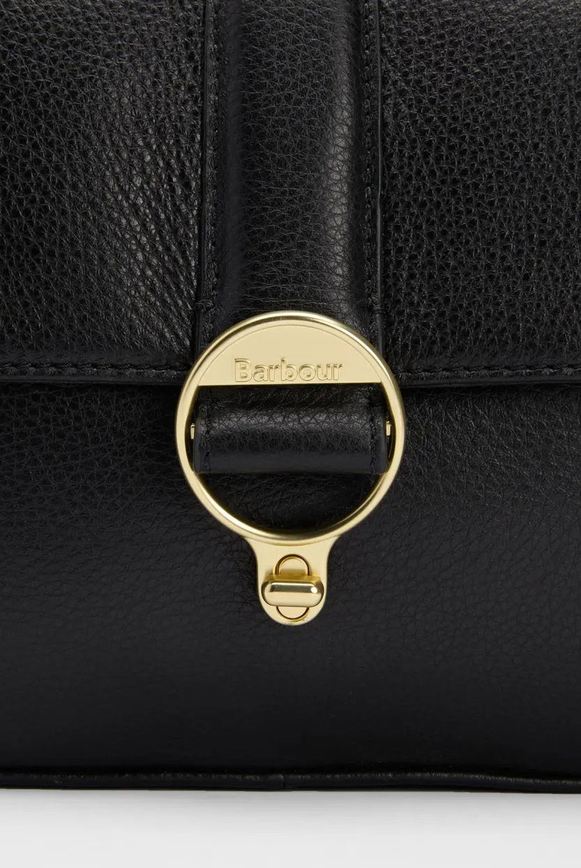 Barbour Rosa Leather Crossbody Bag - Black LBA0491_BK11_OS