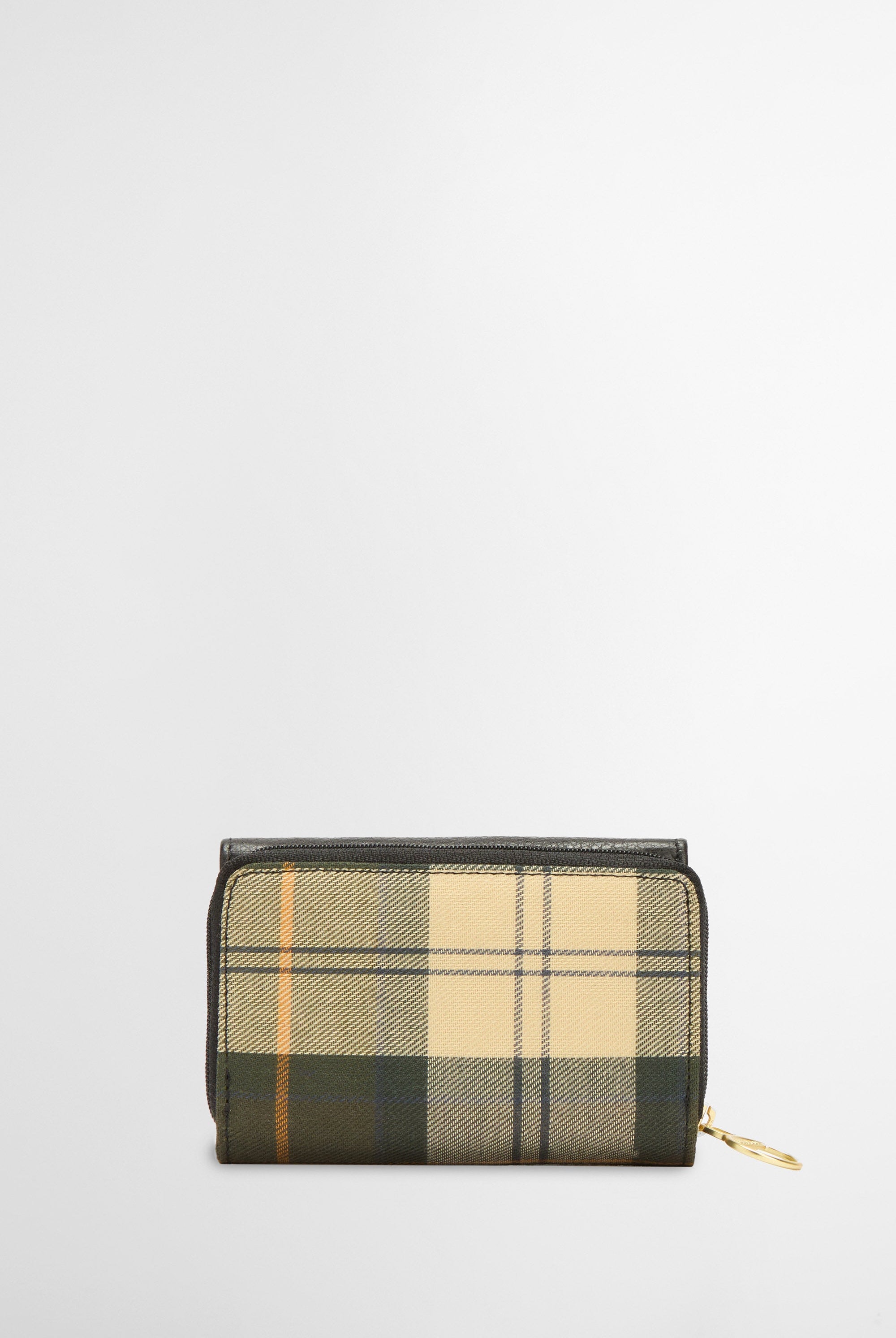 Barbour Rosa Leather French Purse - Black/Ancient LLG0036_BK11_OS