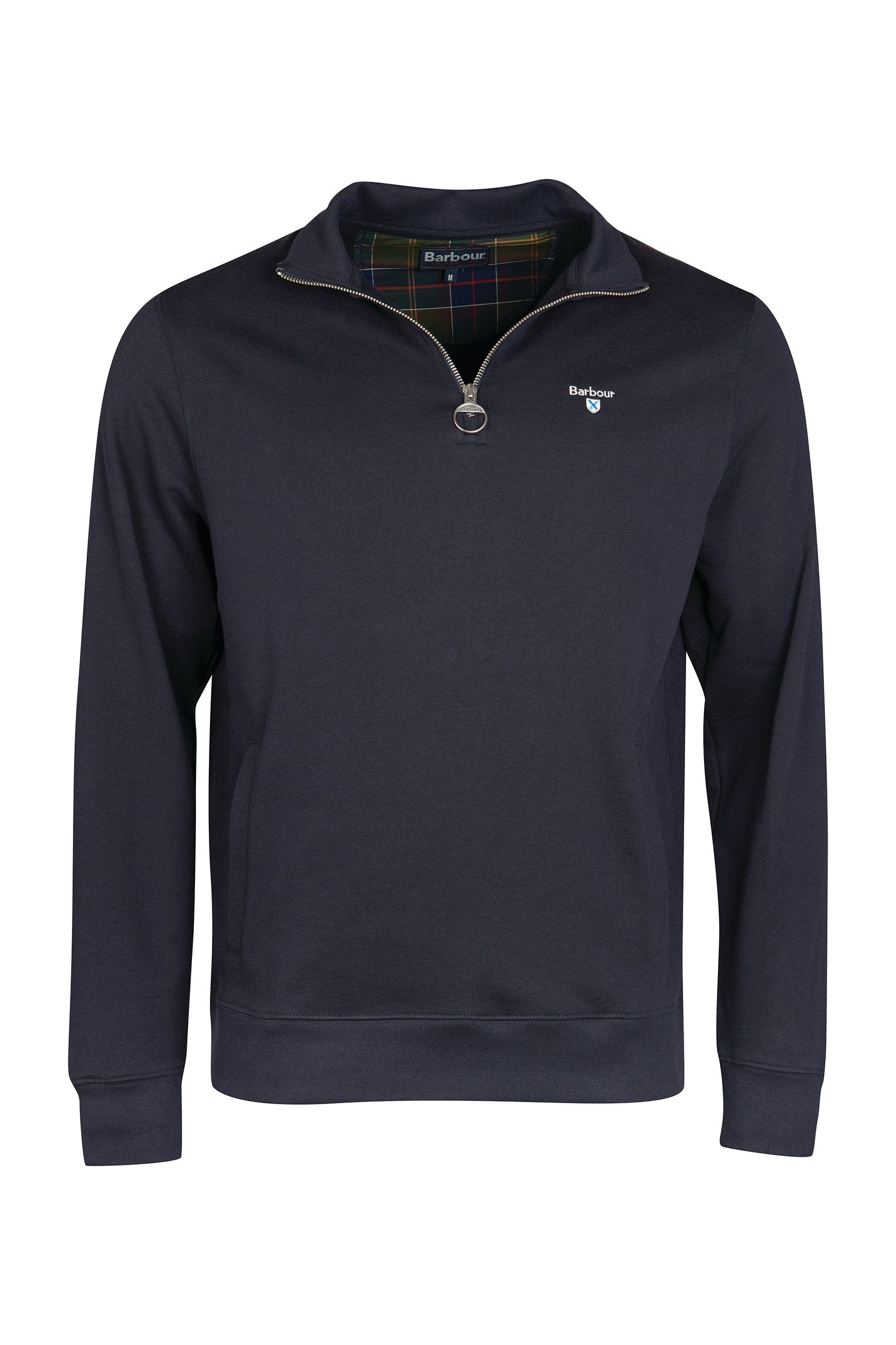 Barbour Rothley Half Zip Sweatshirt - Navy