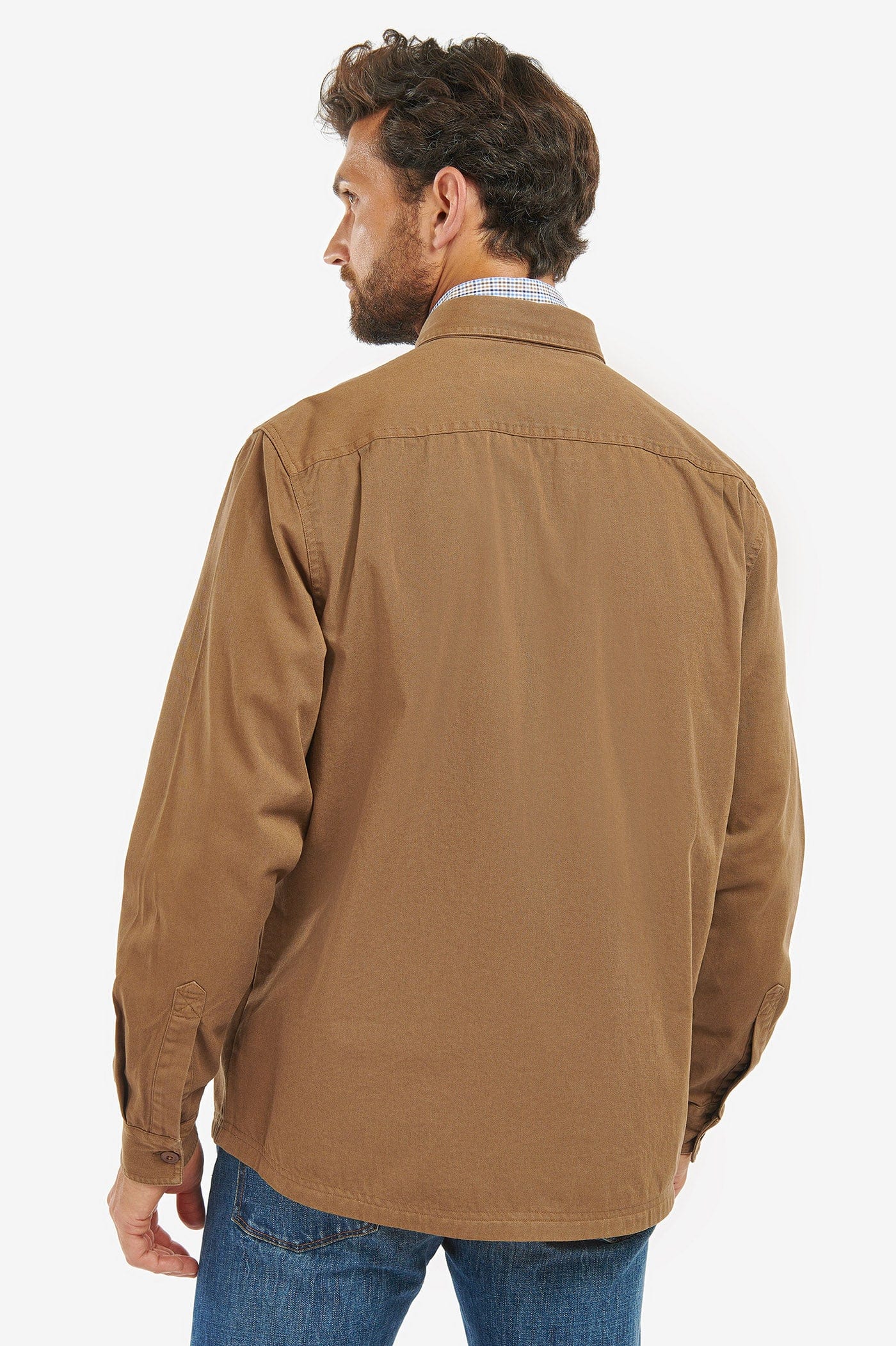 Barbour Rydale Overshirt - Dark Sand