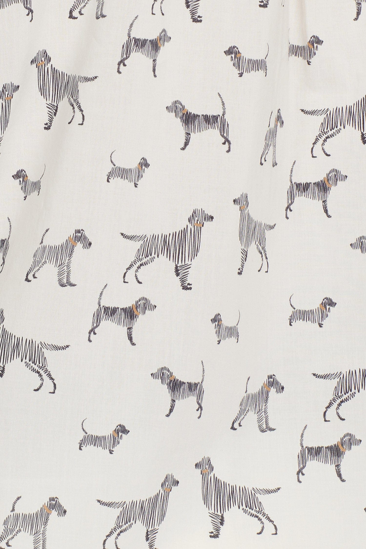 Barbour Safari Shirt - Off White Country Print