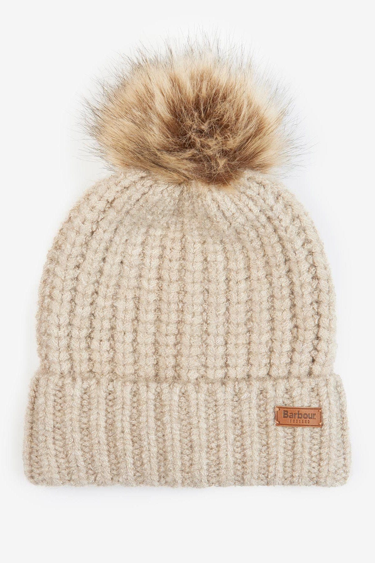 Barbour Saltburn Beanie & Tartan Scarf Gift Set - Rosewood LGS0077_BE71_OS