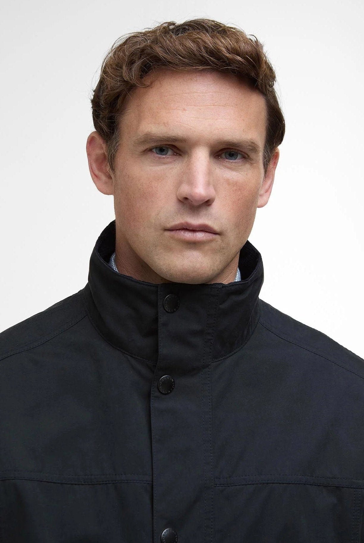 Barbour Sander Casual Jacket - Navy