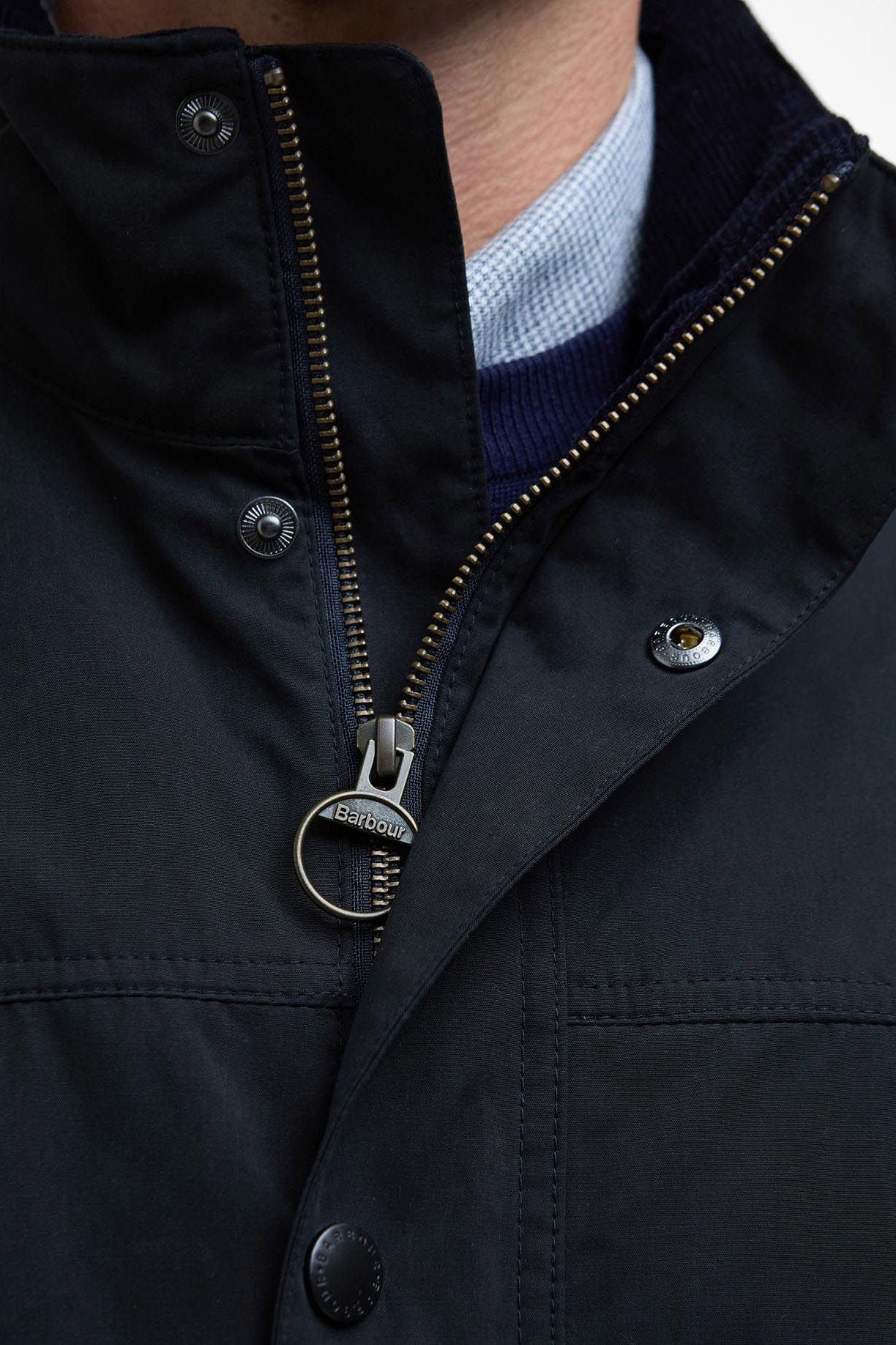 Barbour Sander Casual Jacket - Navy