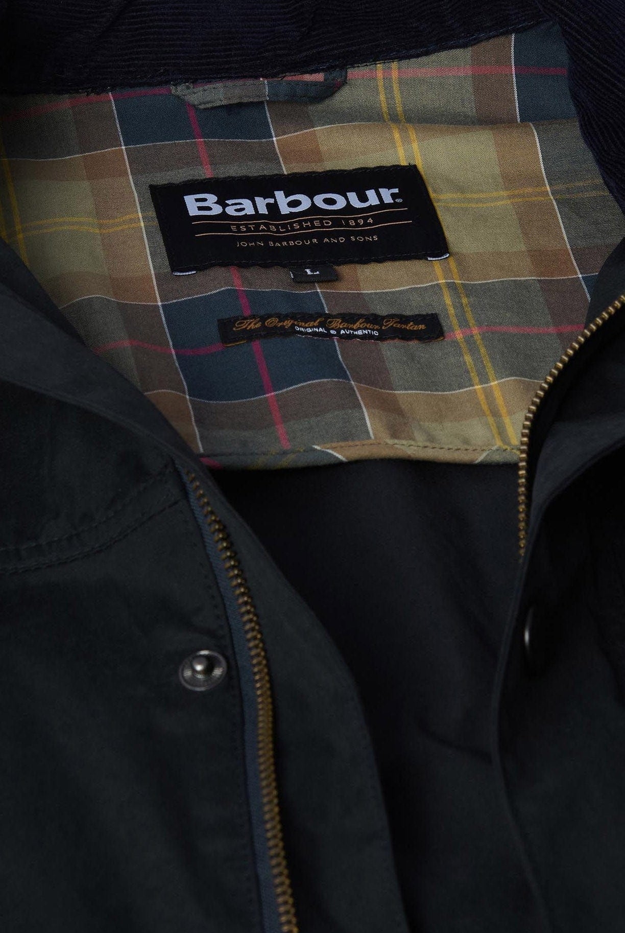 Barbour Sander Casual Jacket - Navy