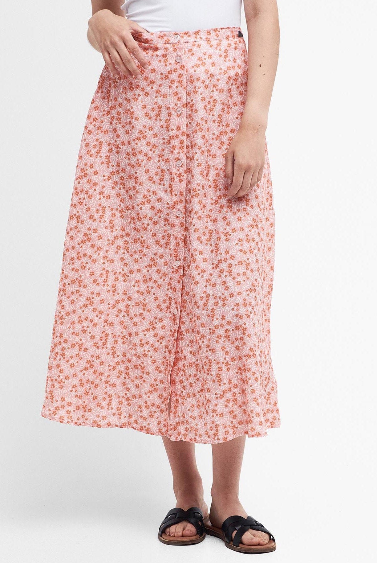 Barbour Sandgate Floral Midi Skirt - Classic Multi