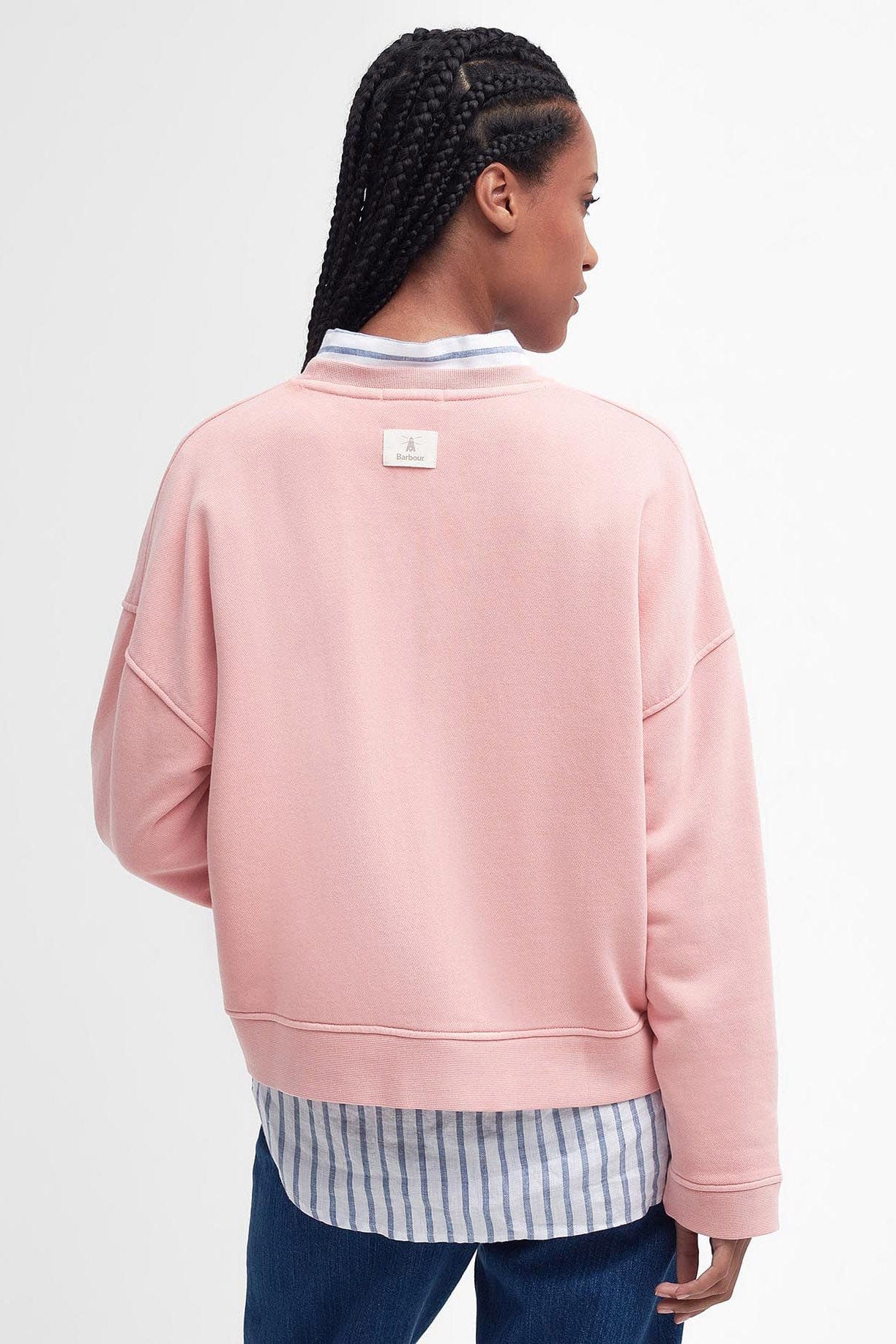 Barbour Sandgate Sweatshirt - Shell Pink