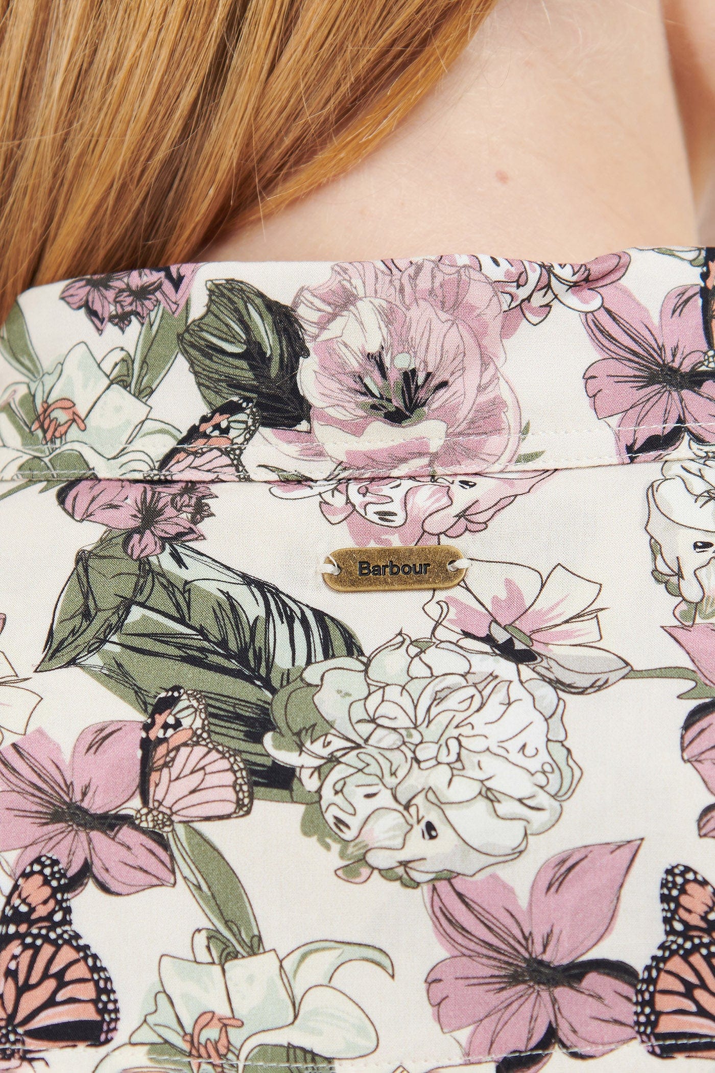 Barbour Scarlet Shirt - Cloud