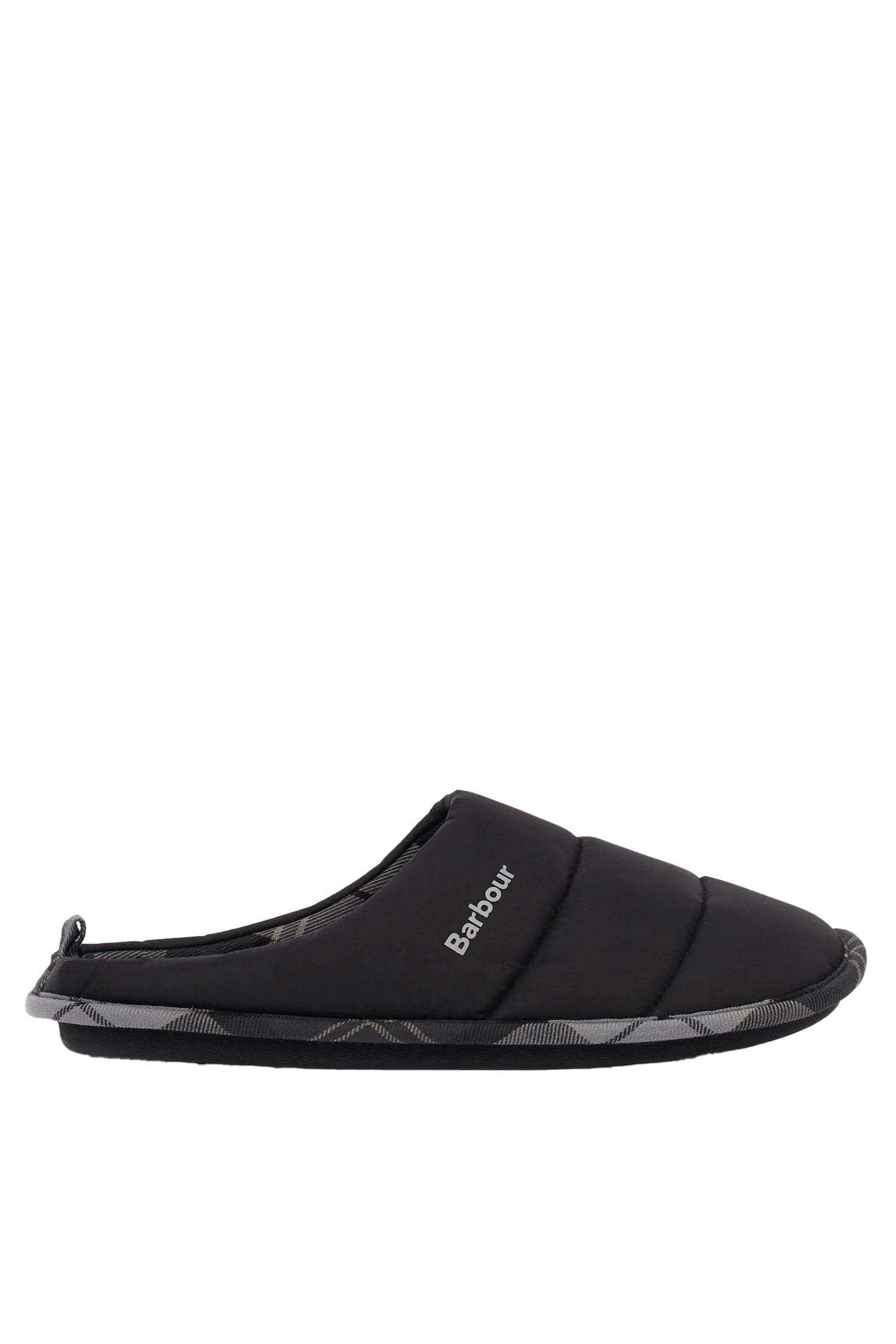Barbour Scott Quilted Slippers - Black
