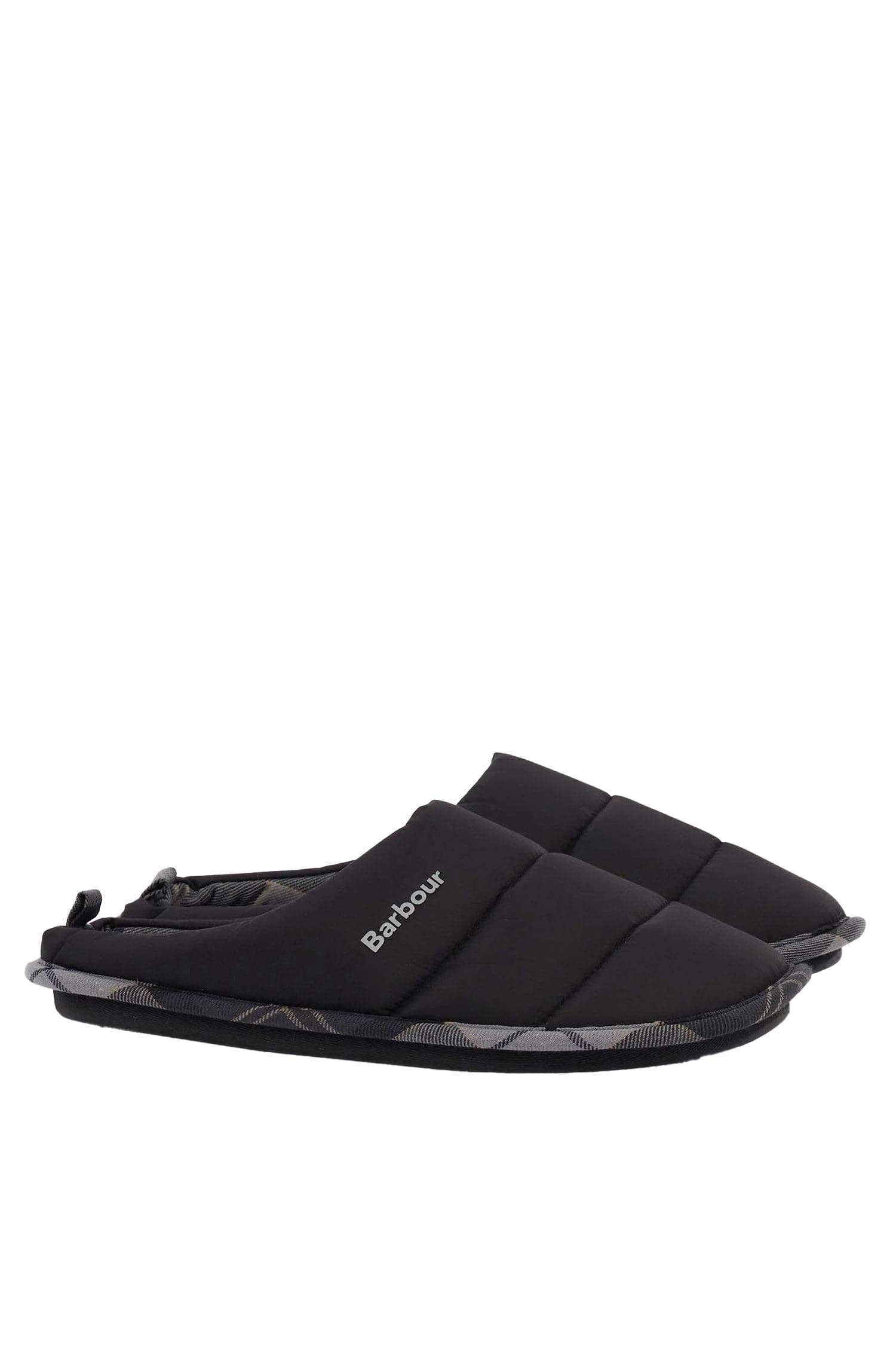 Barbour Scott Quilted Slippers - Black
