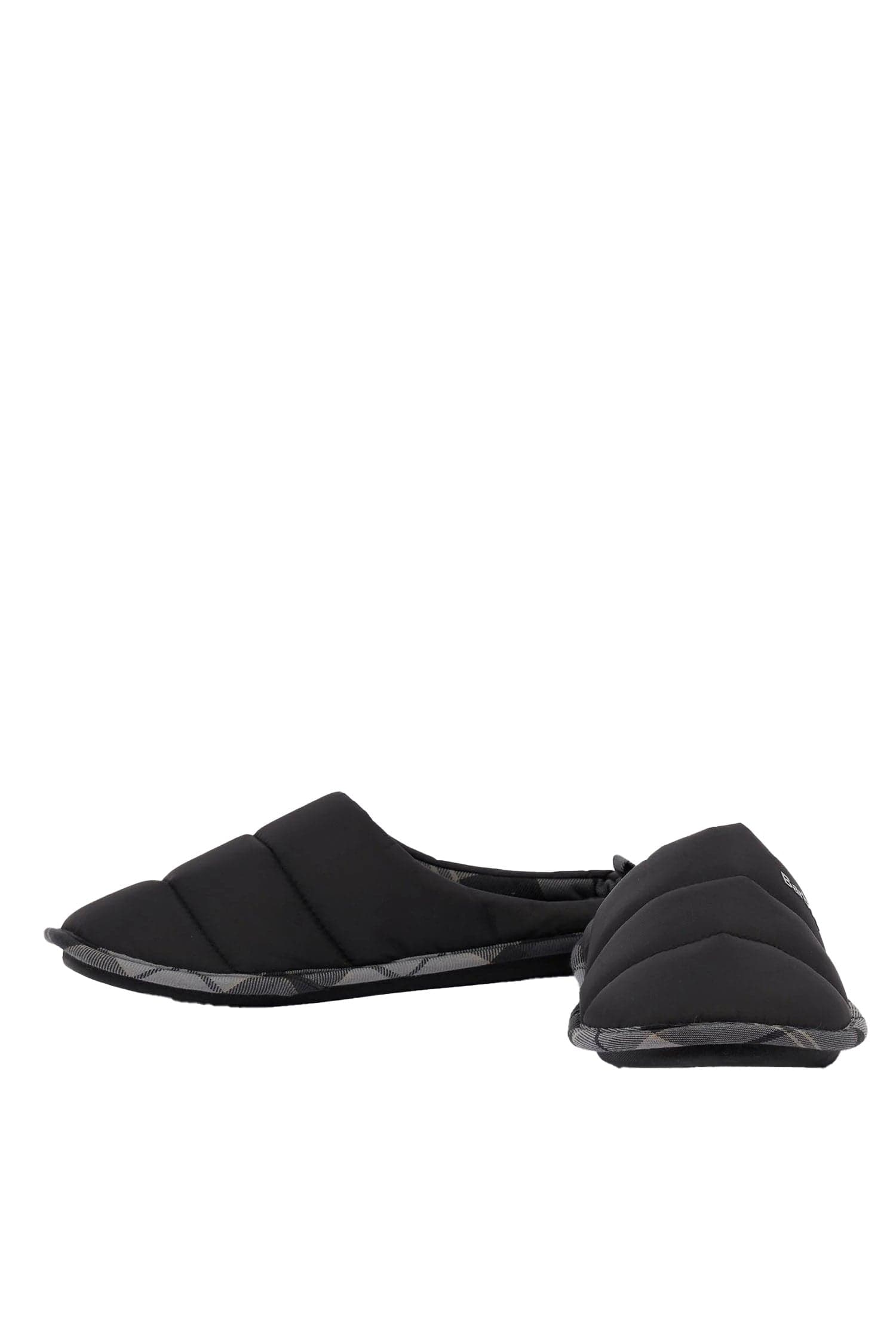 Barbour Scott Quilted Slippers - Black