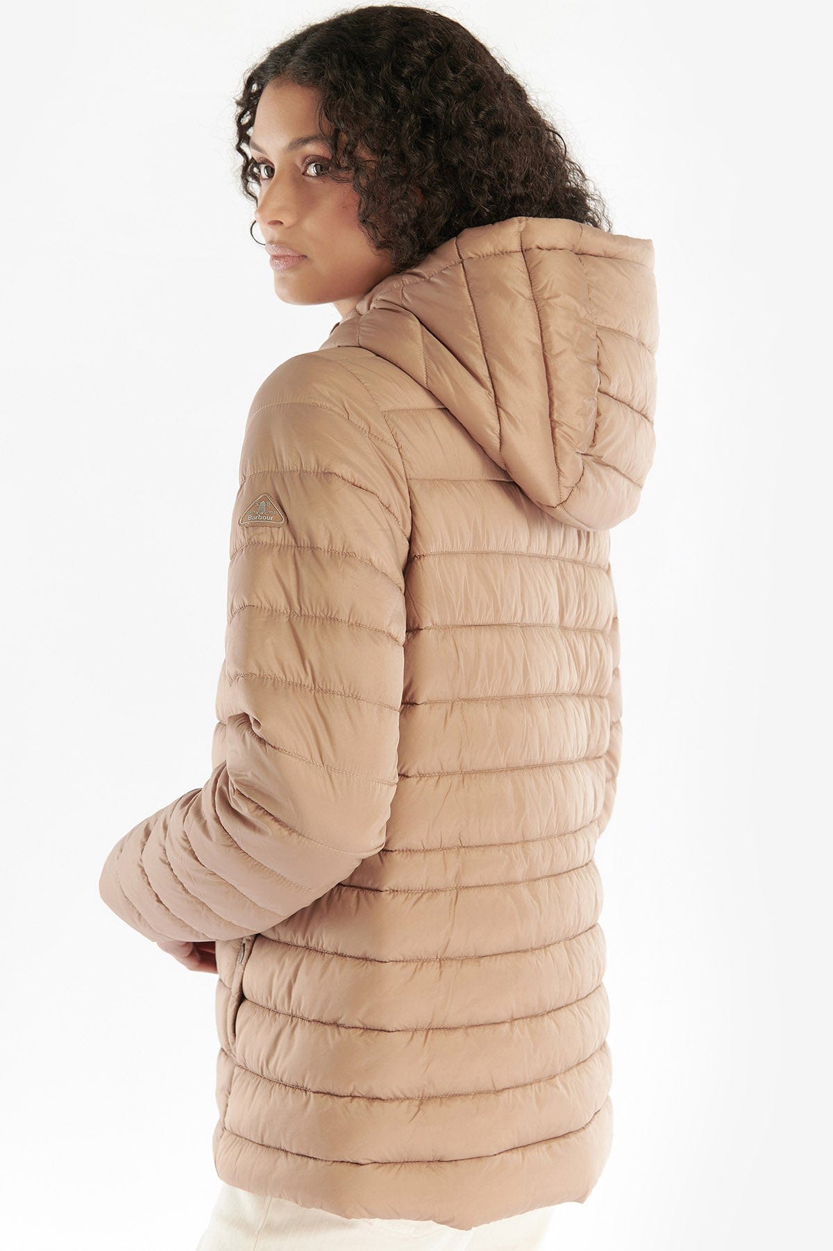 Barbour Seaholly Quilt - Dark Oyster