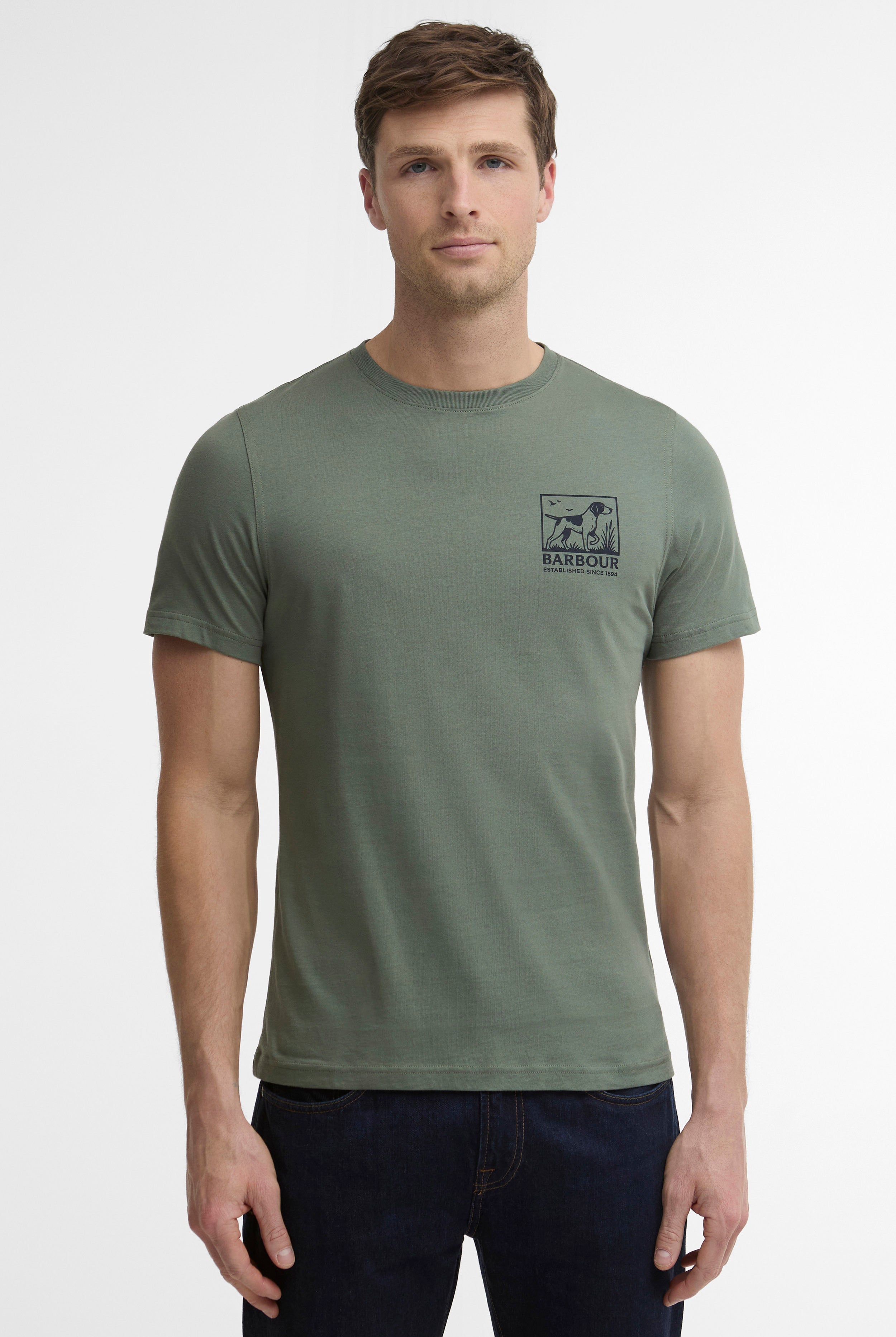 Barbour Setter T-Shirt - Agave Green
