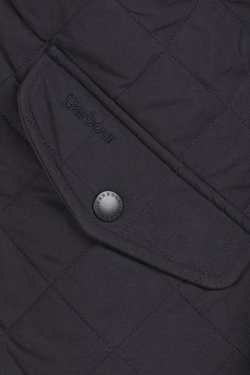 Barbour Shoveler Quilted Jacket - Navy