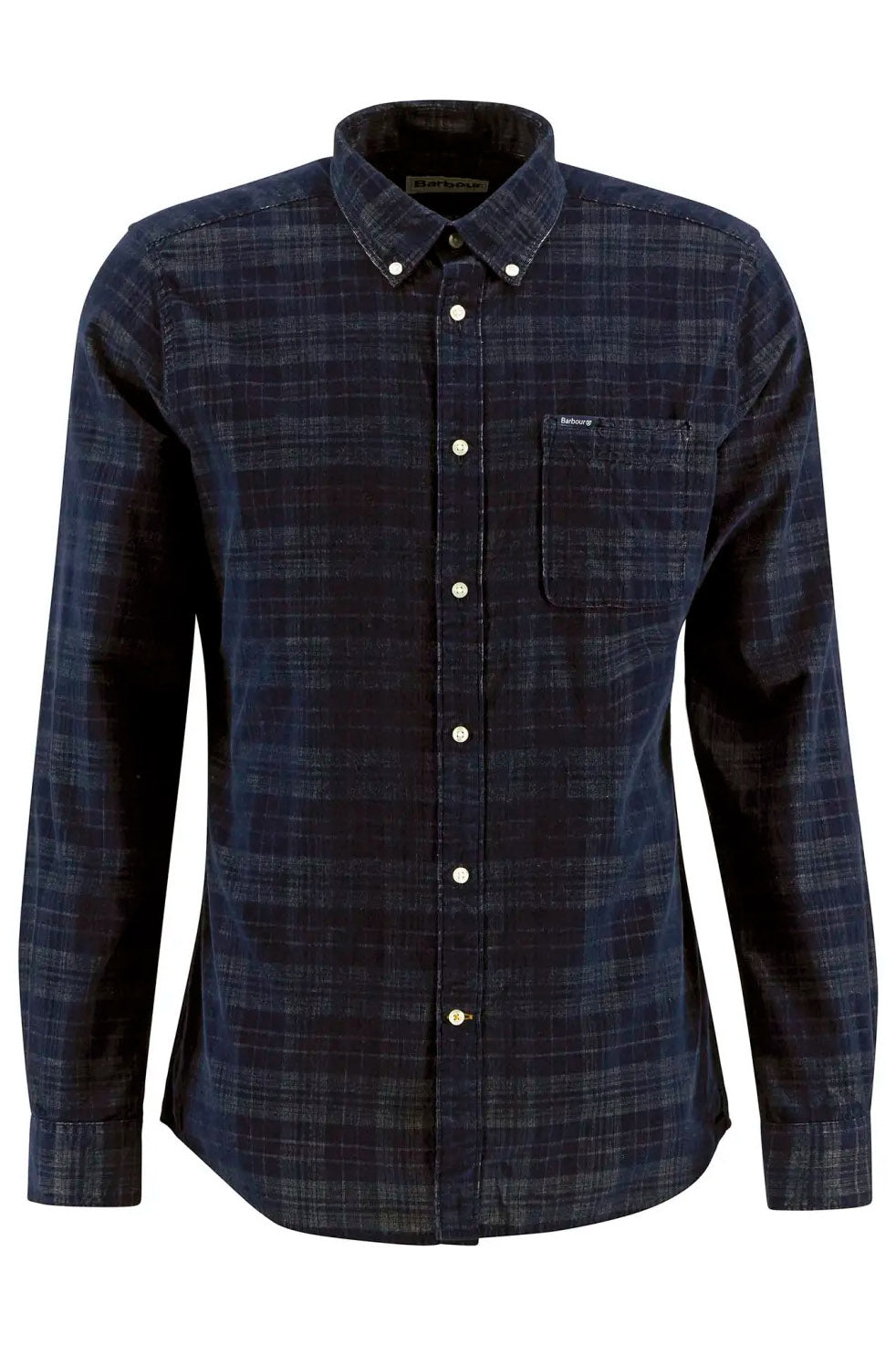 Barbour Southfield Corduroy Tailored Shirt - Dark Navy