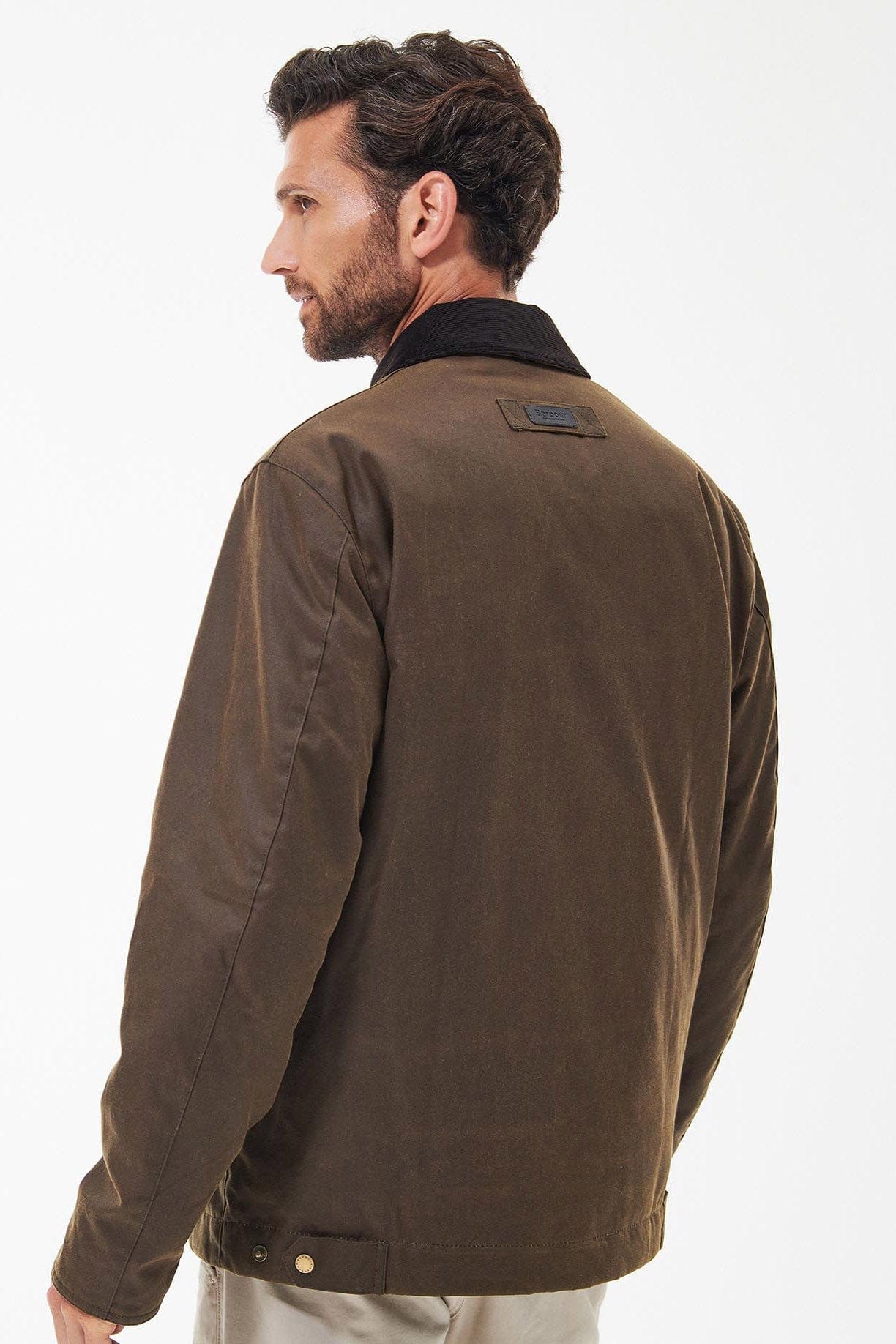 Barbour Spen Wax Jacket - Brown