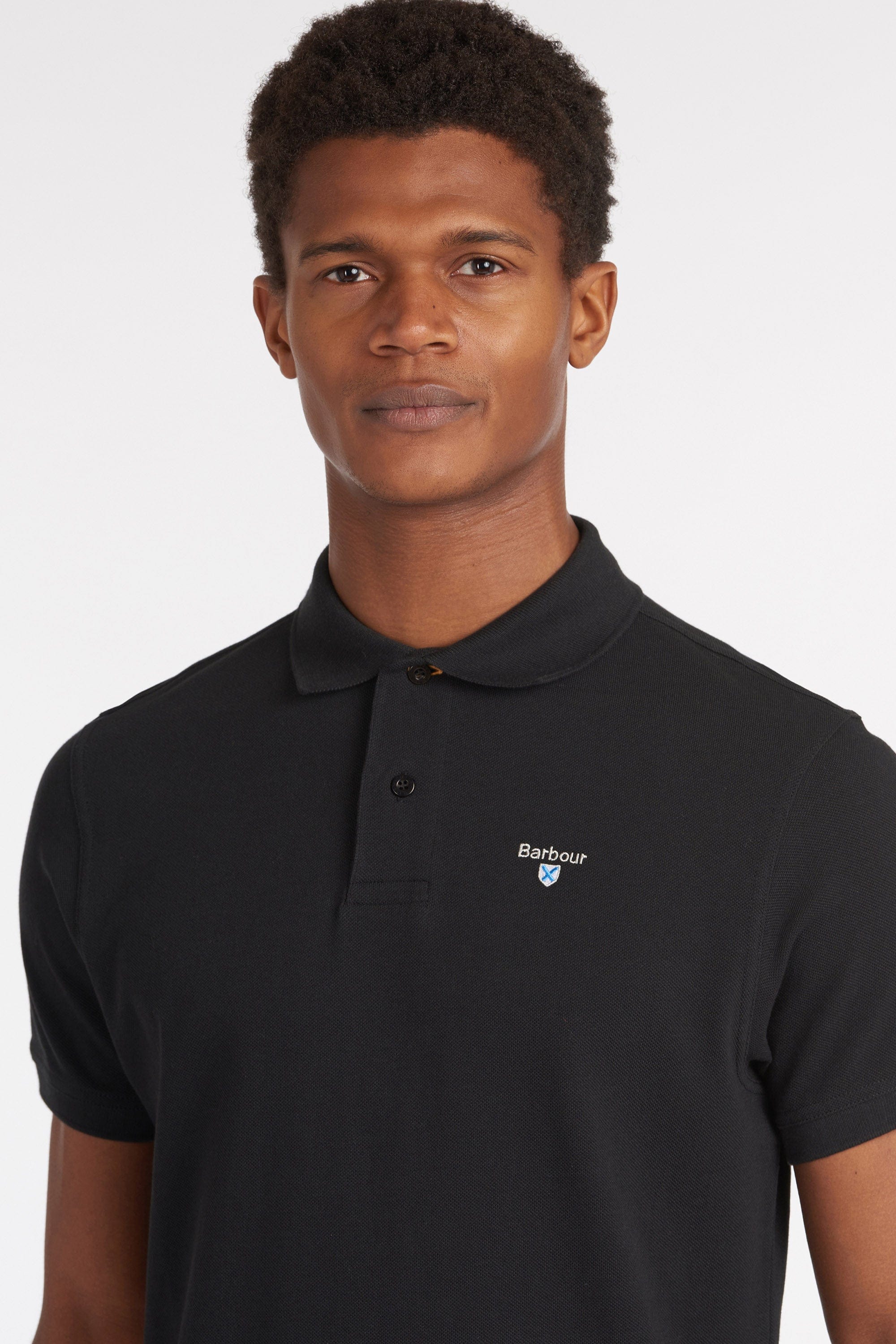 Barbour Sports Polo - Black