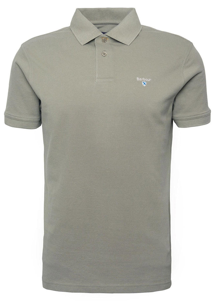 Barbour Sports Polo - Dusty Green