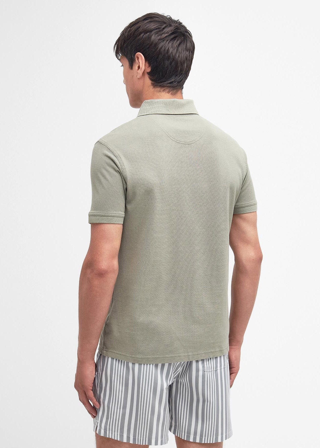 Barbour Sports Polo - Dusty Green