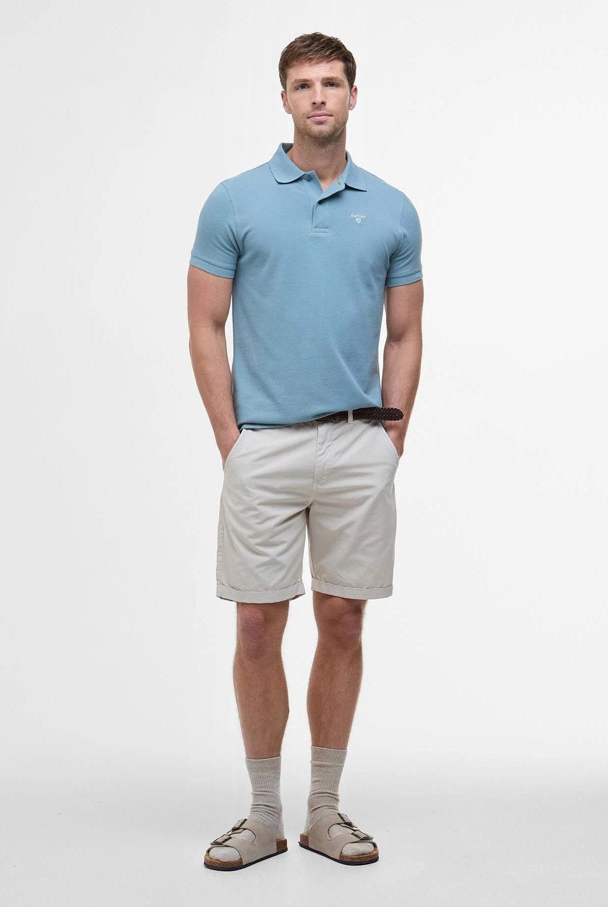 Barbour Sports Polo - Lead