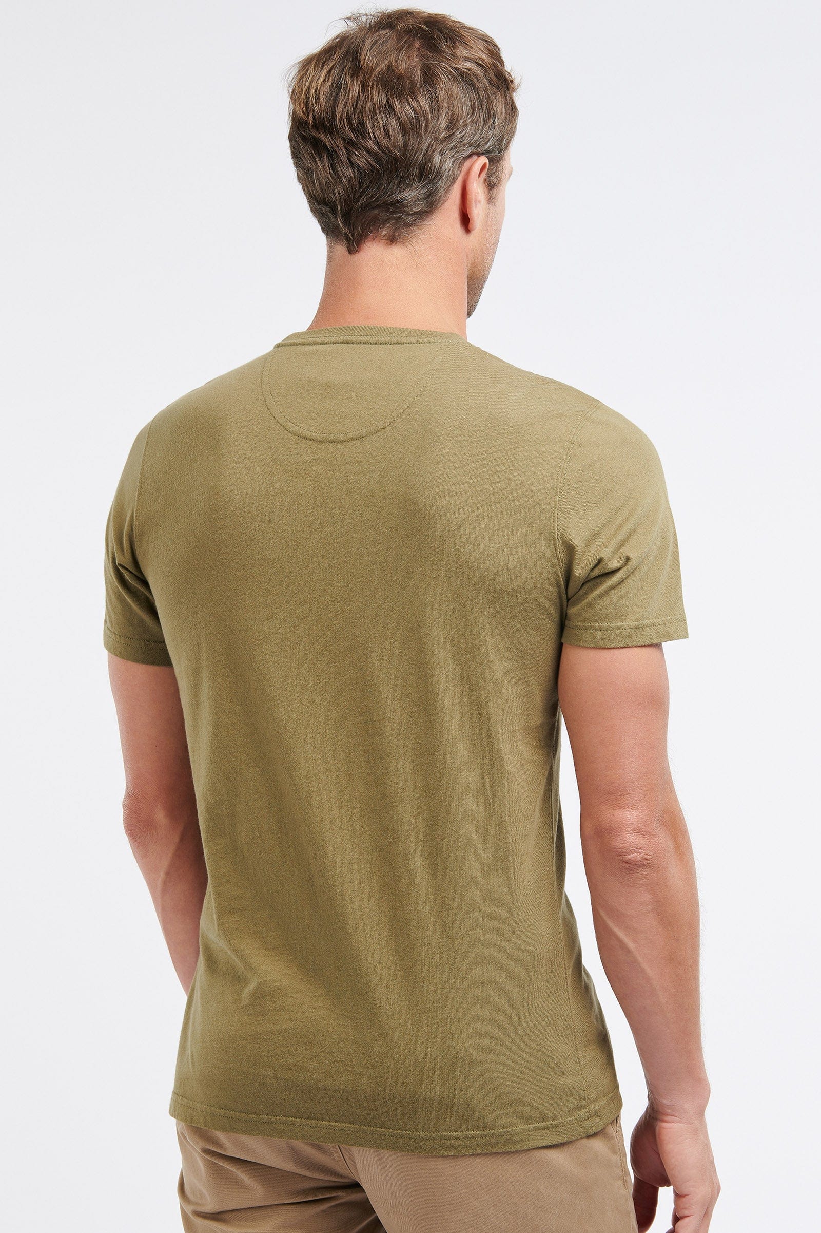 Barbour Sports T-Shirt - Mid Olive