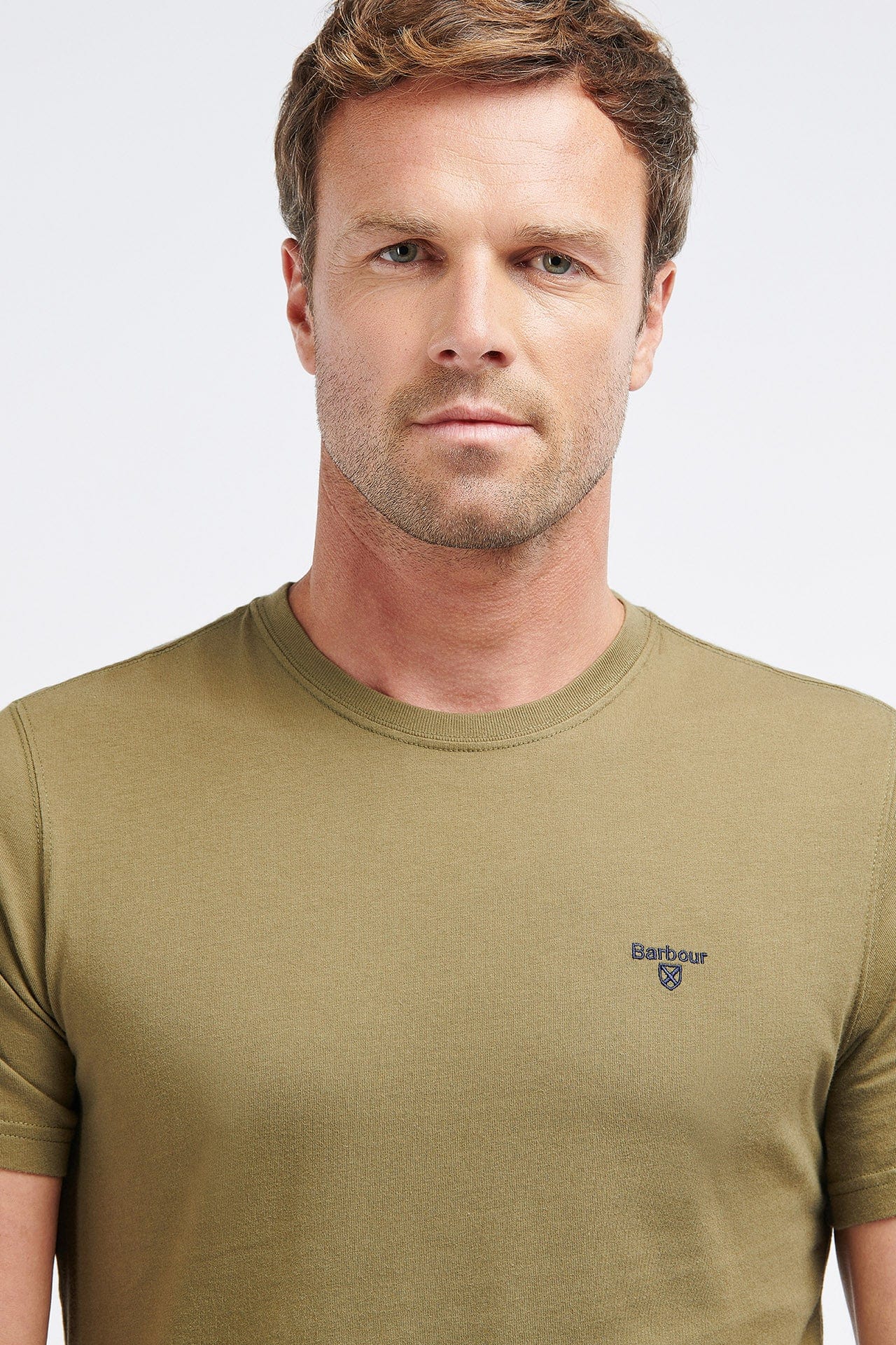 Barbour Sports T-Shirt - Mid Olive