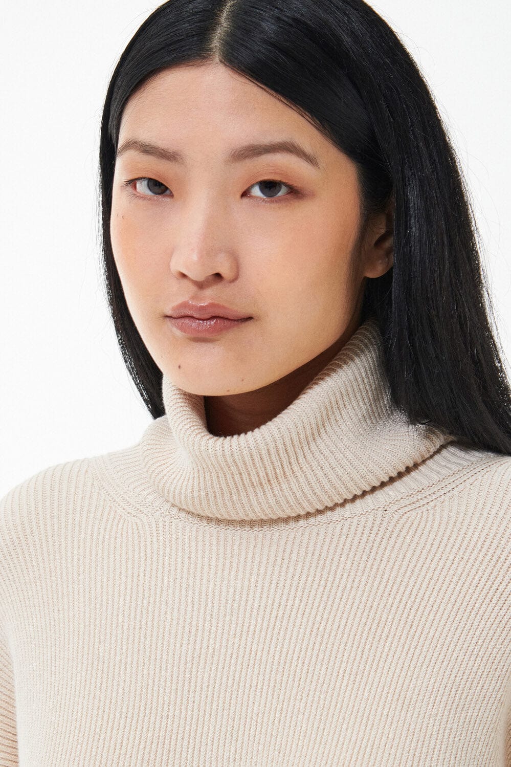 Barbour Stitch Knit Jumper Dress - Oatmeal