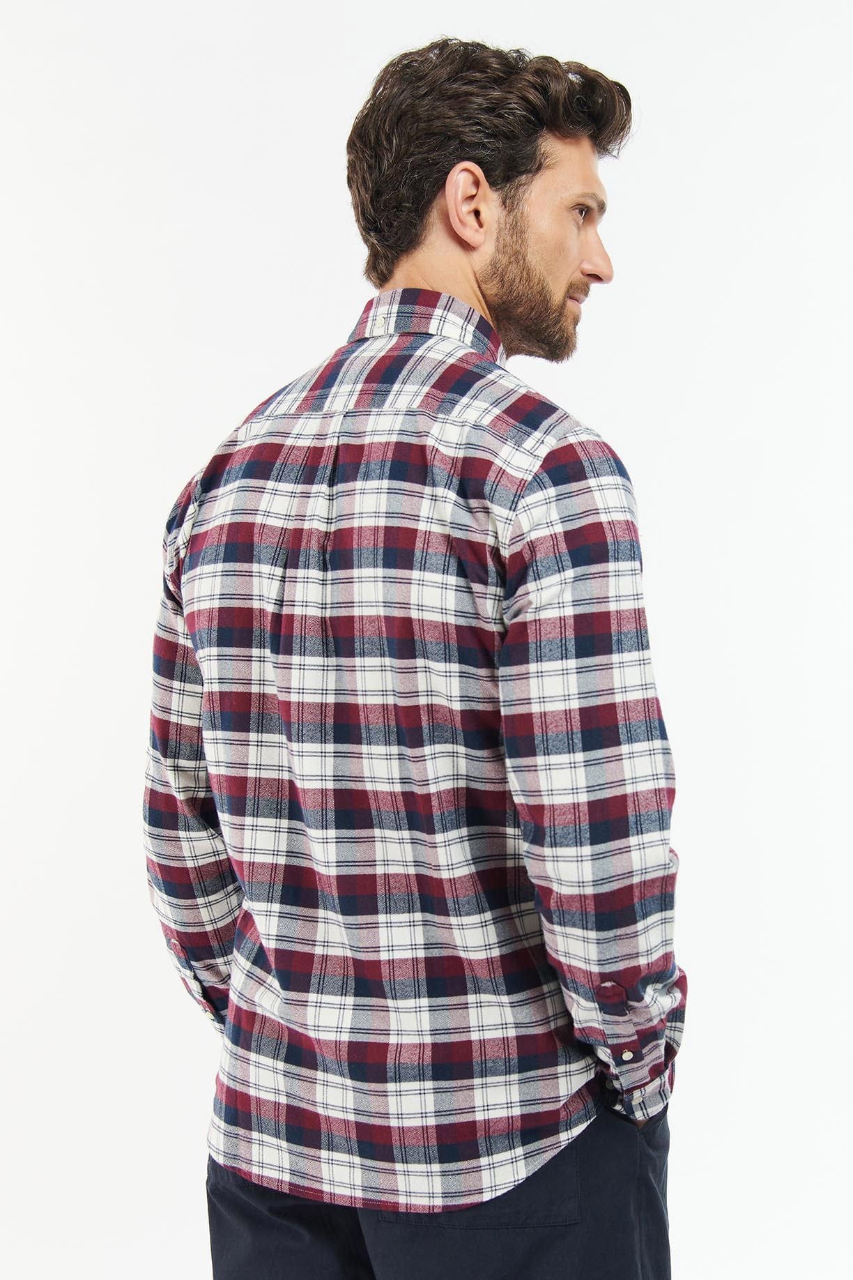 Barbour Stonewell Tailored Fit Shirt - Port