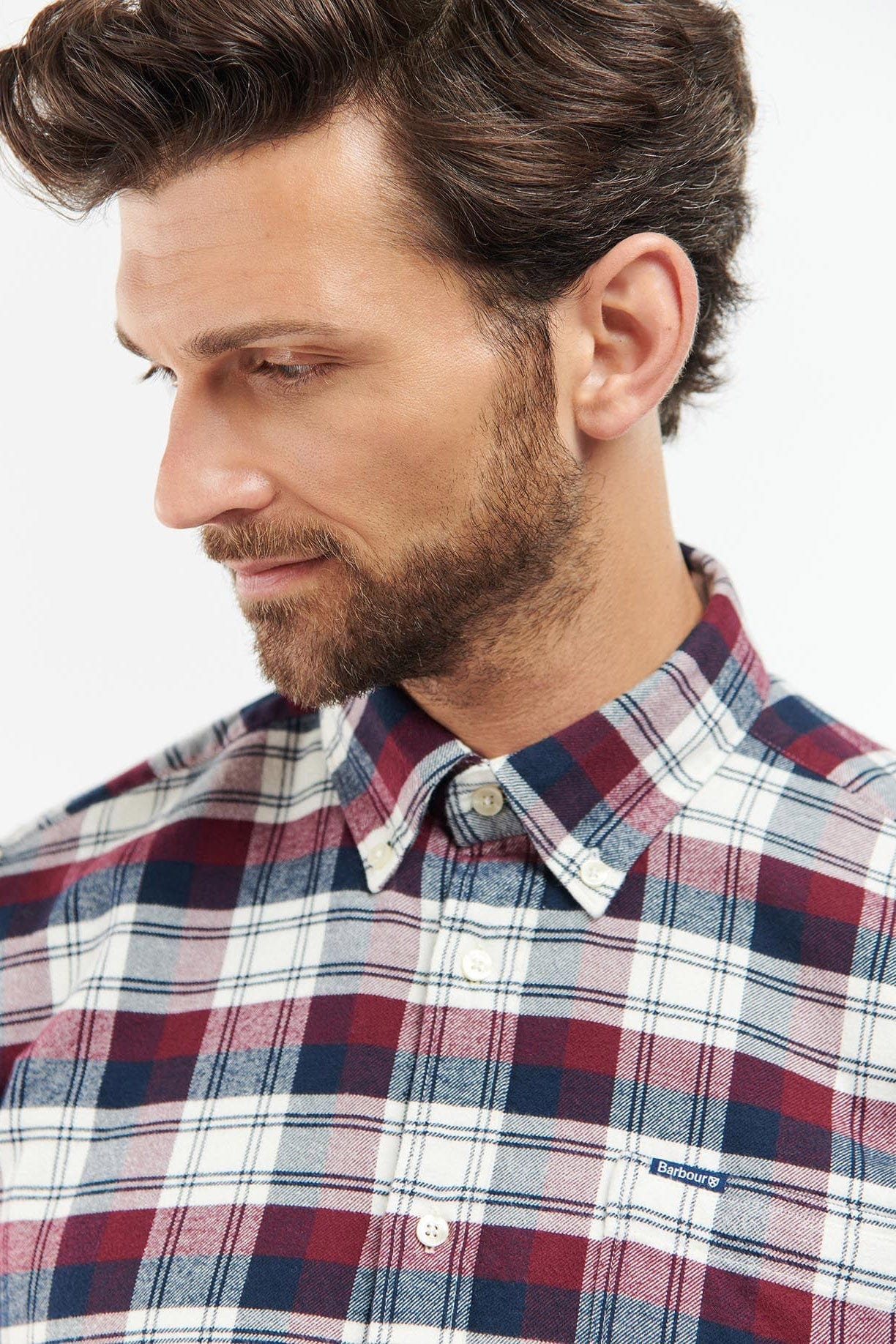 Barbour Stonewell Tailored Fit Shirt - Port