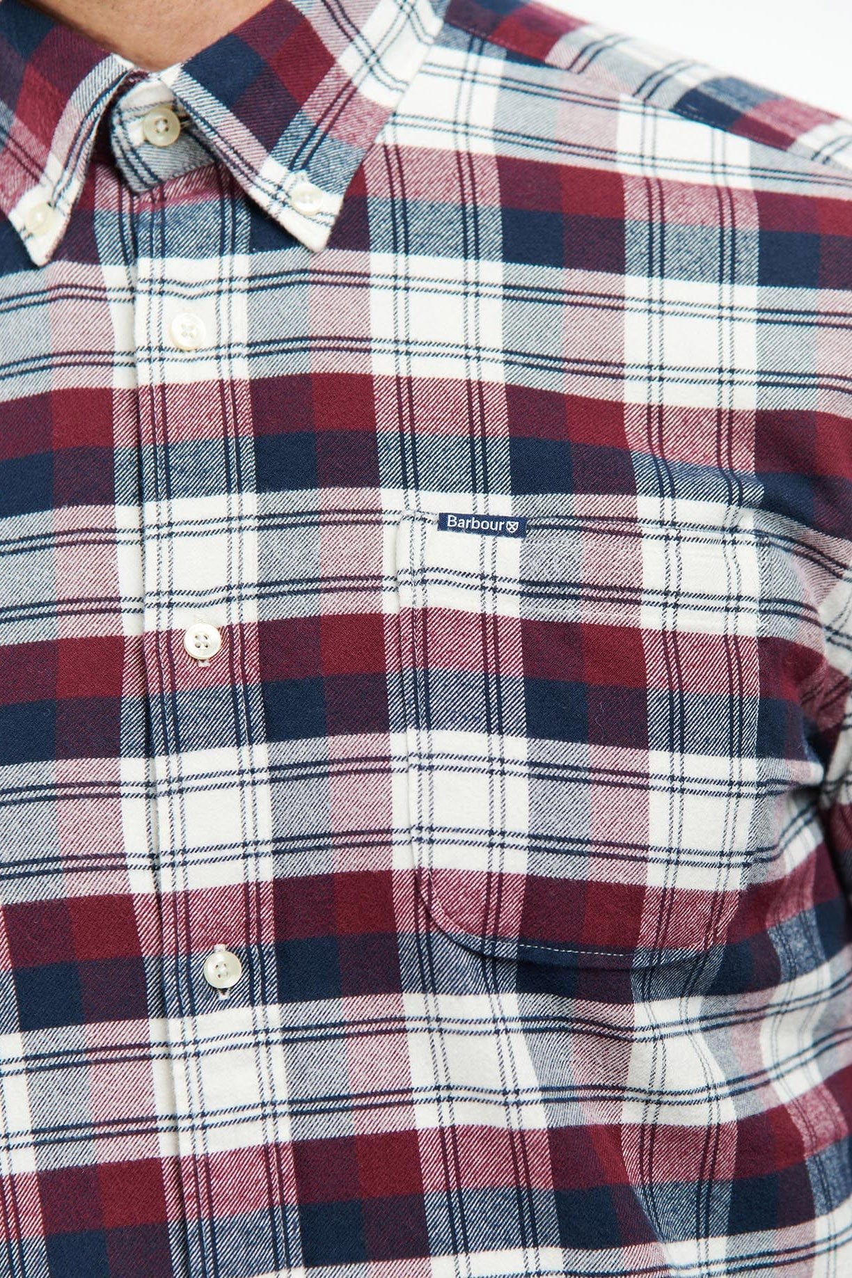 Barbour Stonewell Tailored Fit Shirt - Port