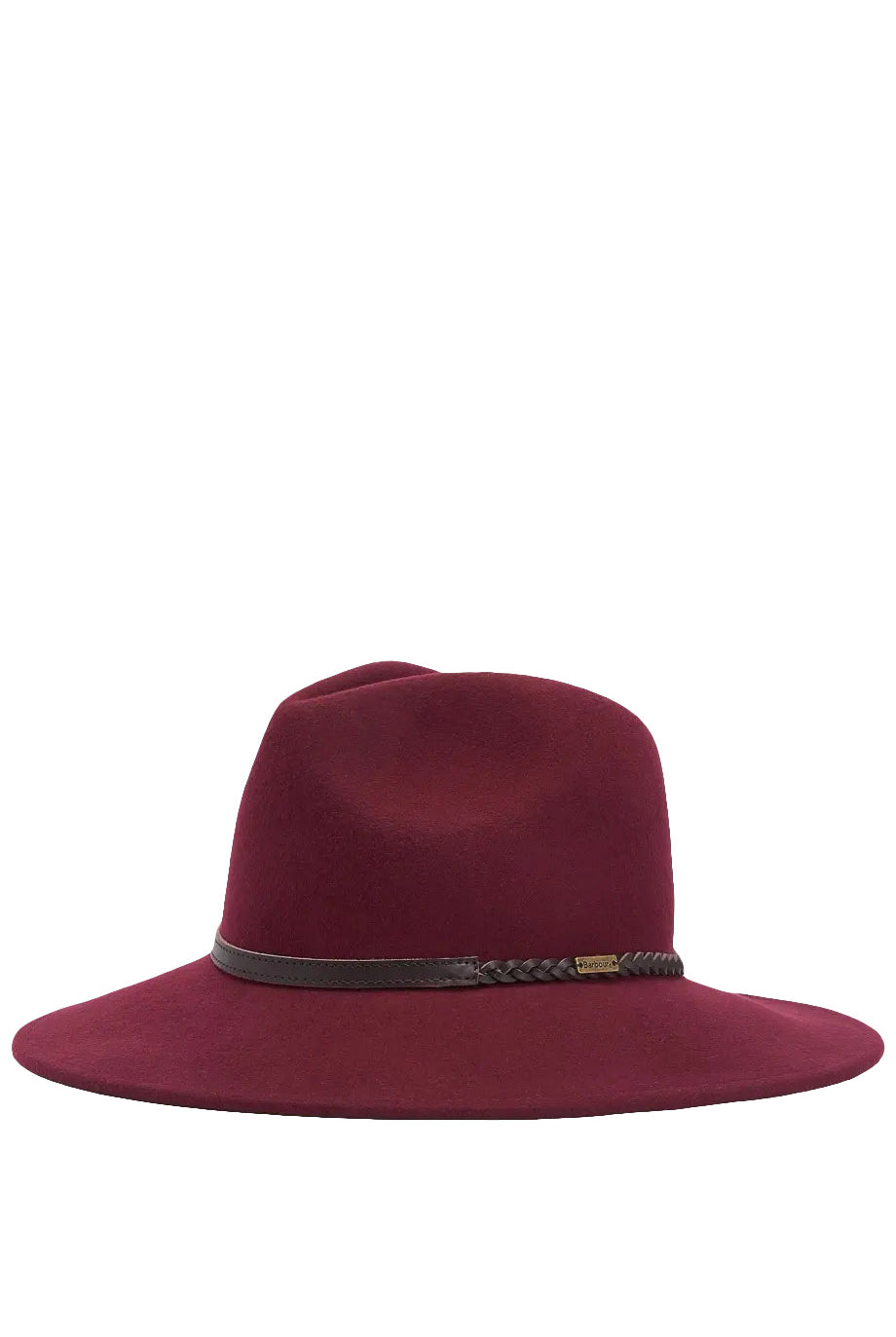 Barbour Tack Fedora Hat - Cabernet